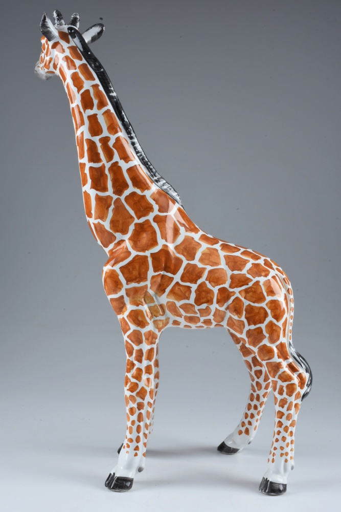Large Italian Ceramic Giraffe Figurine EBTH