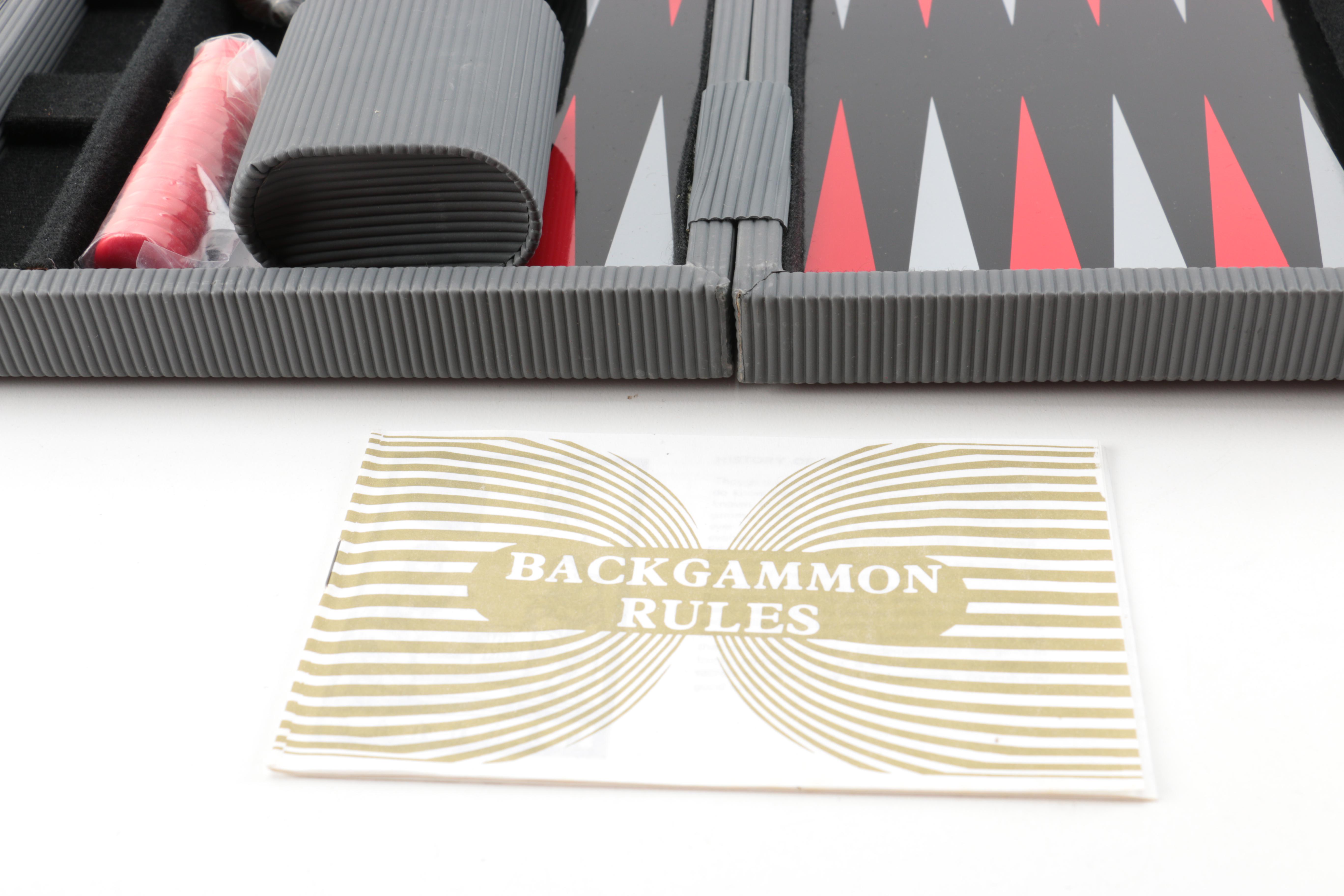 Travel Size Backgammon Board Game EBTH