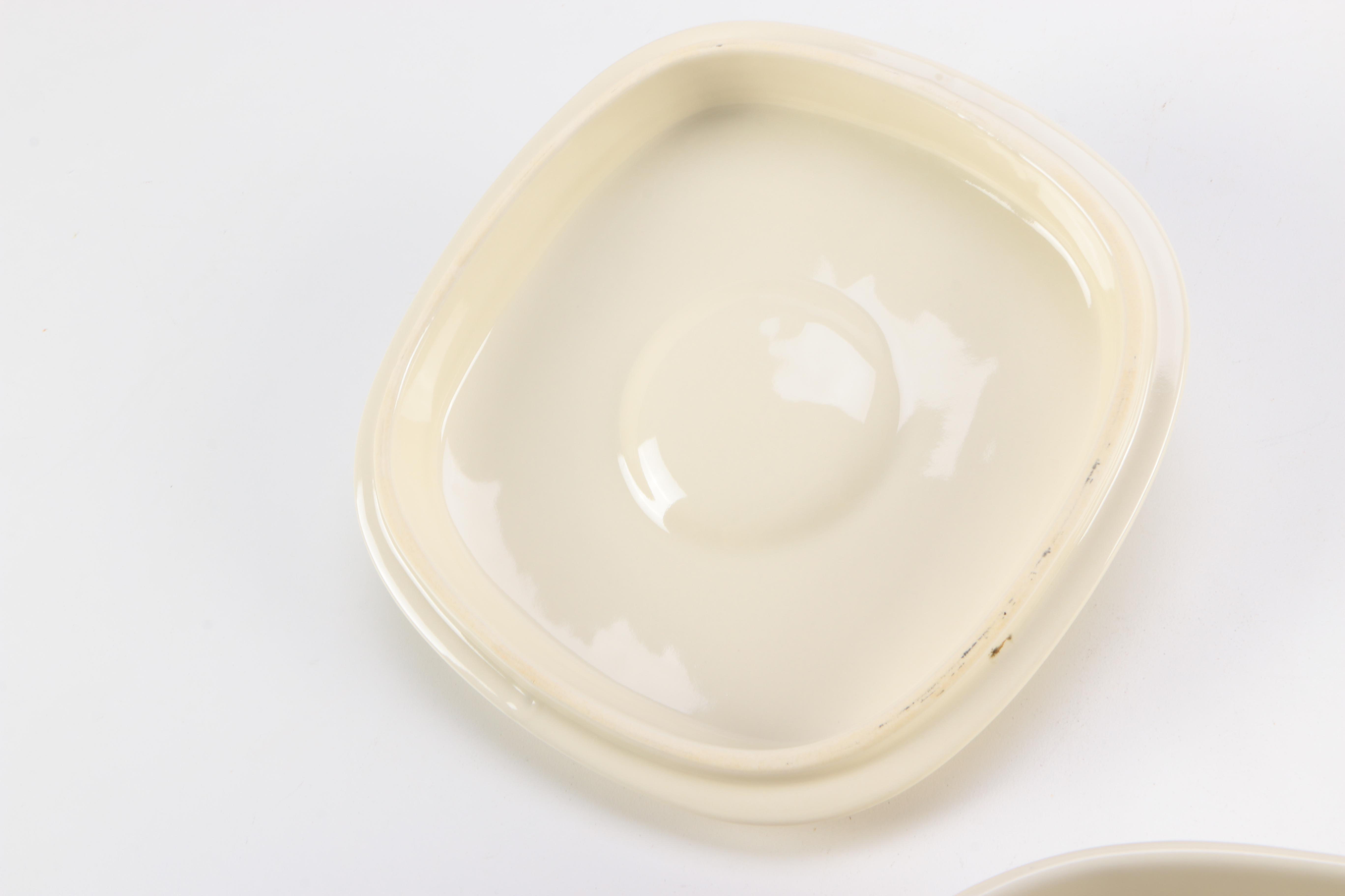 Chantal HandCrafted Stoneware Casserole Dish EBTH