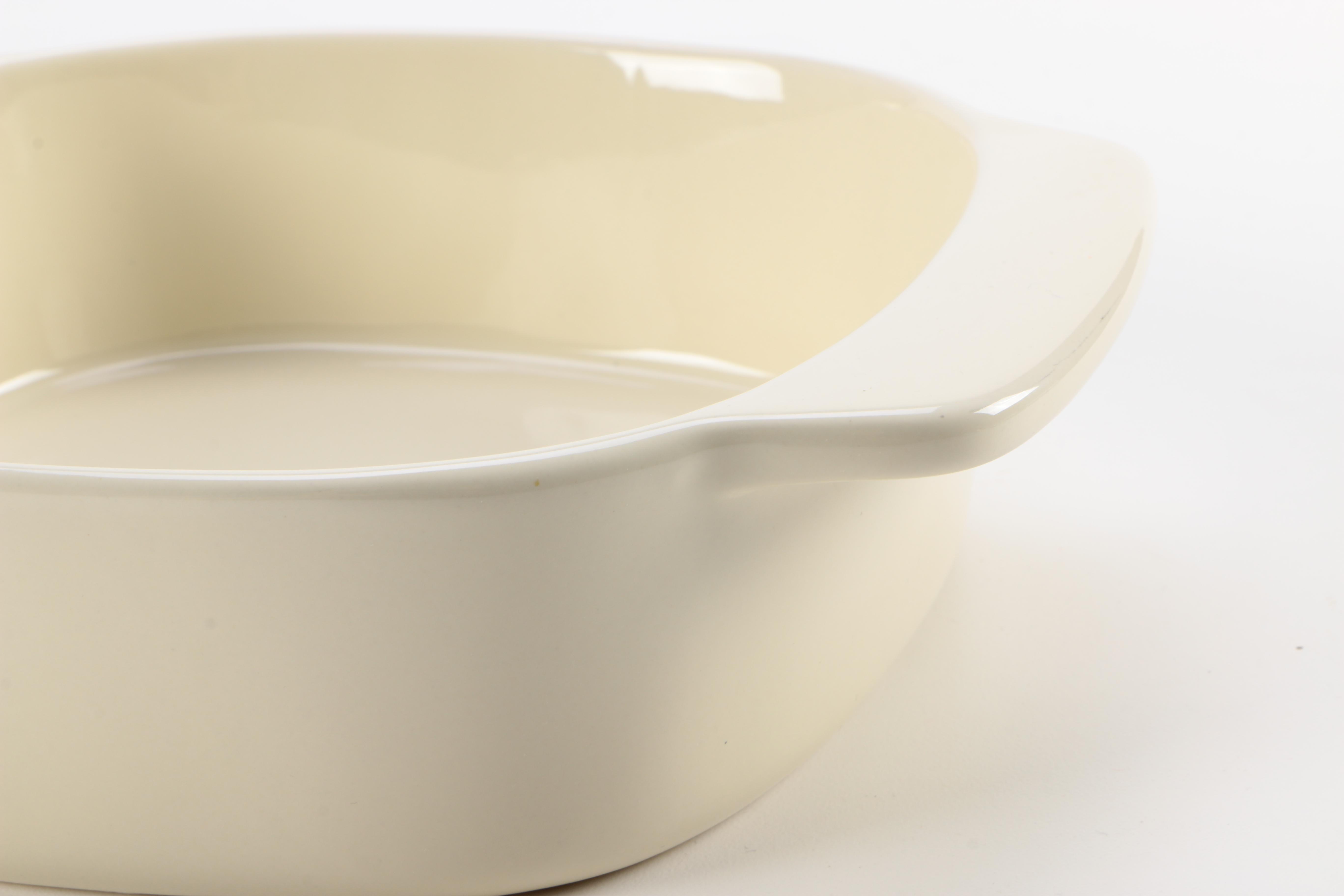 Chantal HandCrafted Stoneware Casserole Dish EBTH