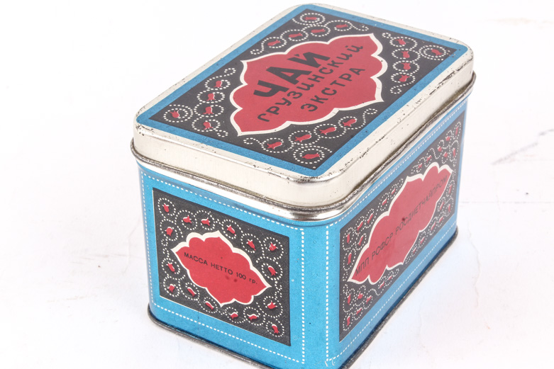 Vintage and Antique Russian Tin Tea Boxes EBTH