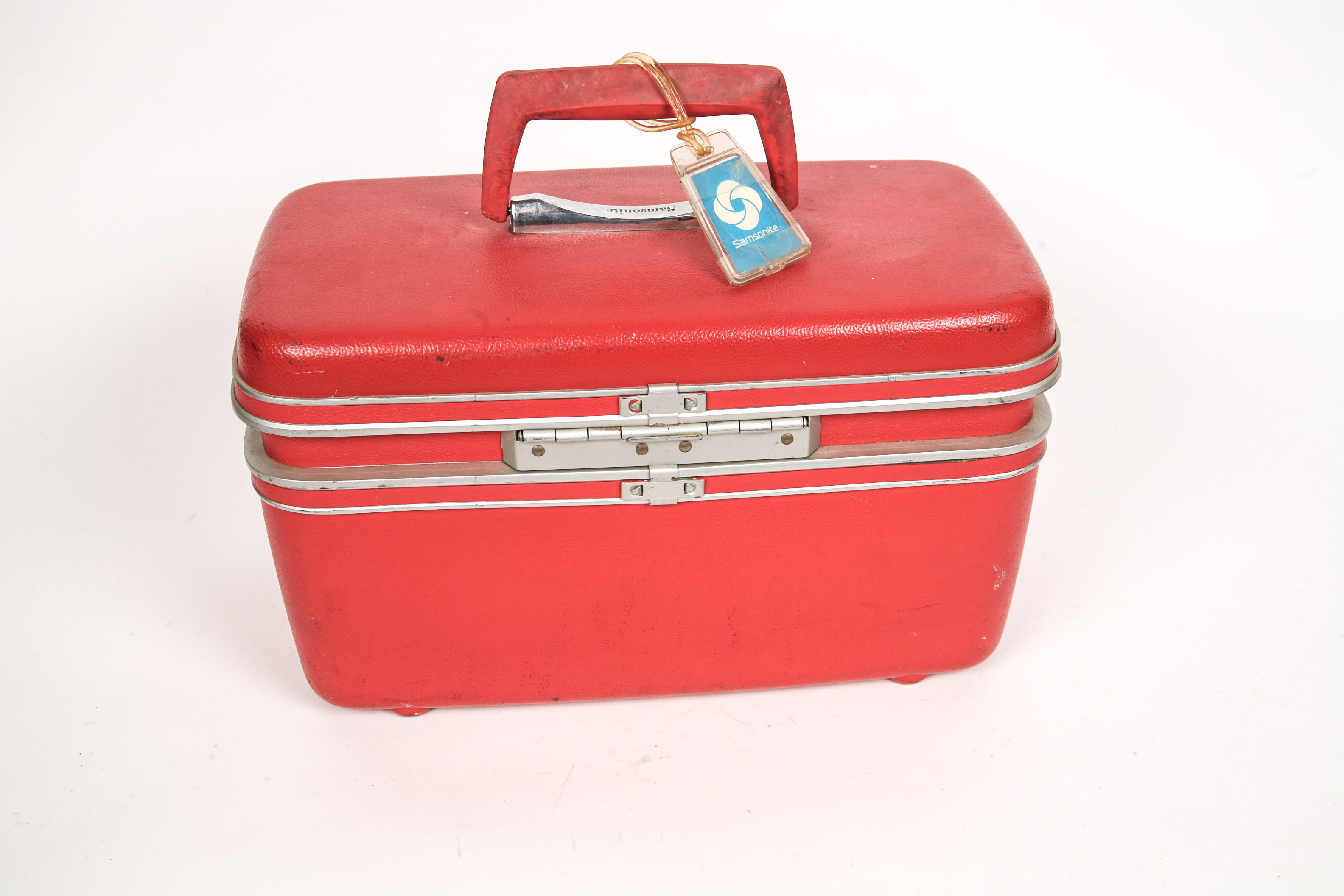 Vintage Red Samsonite Luggage EBTH