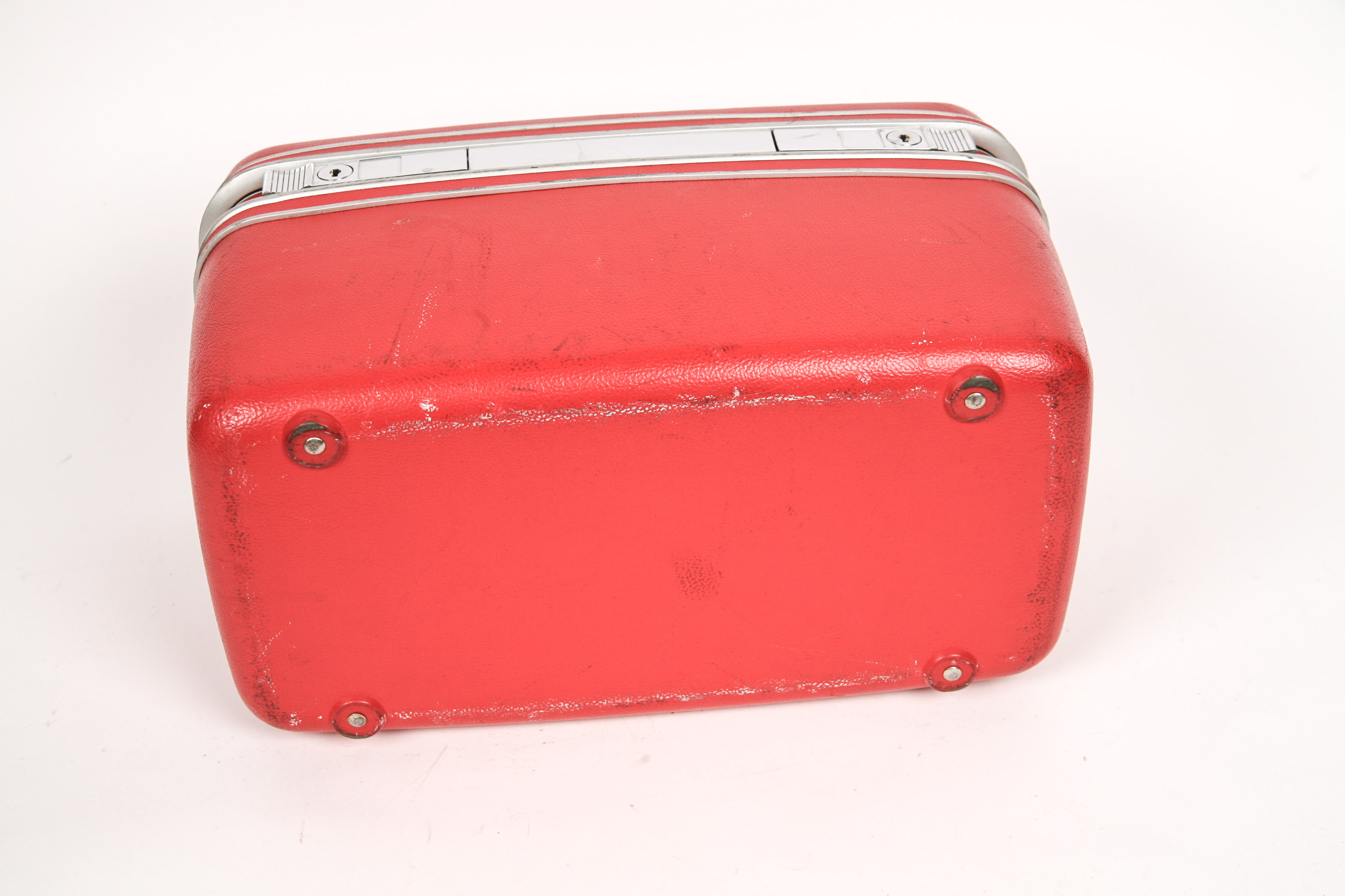 Vintage Red Samsonite Luggage EBTH