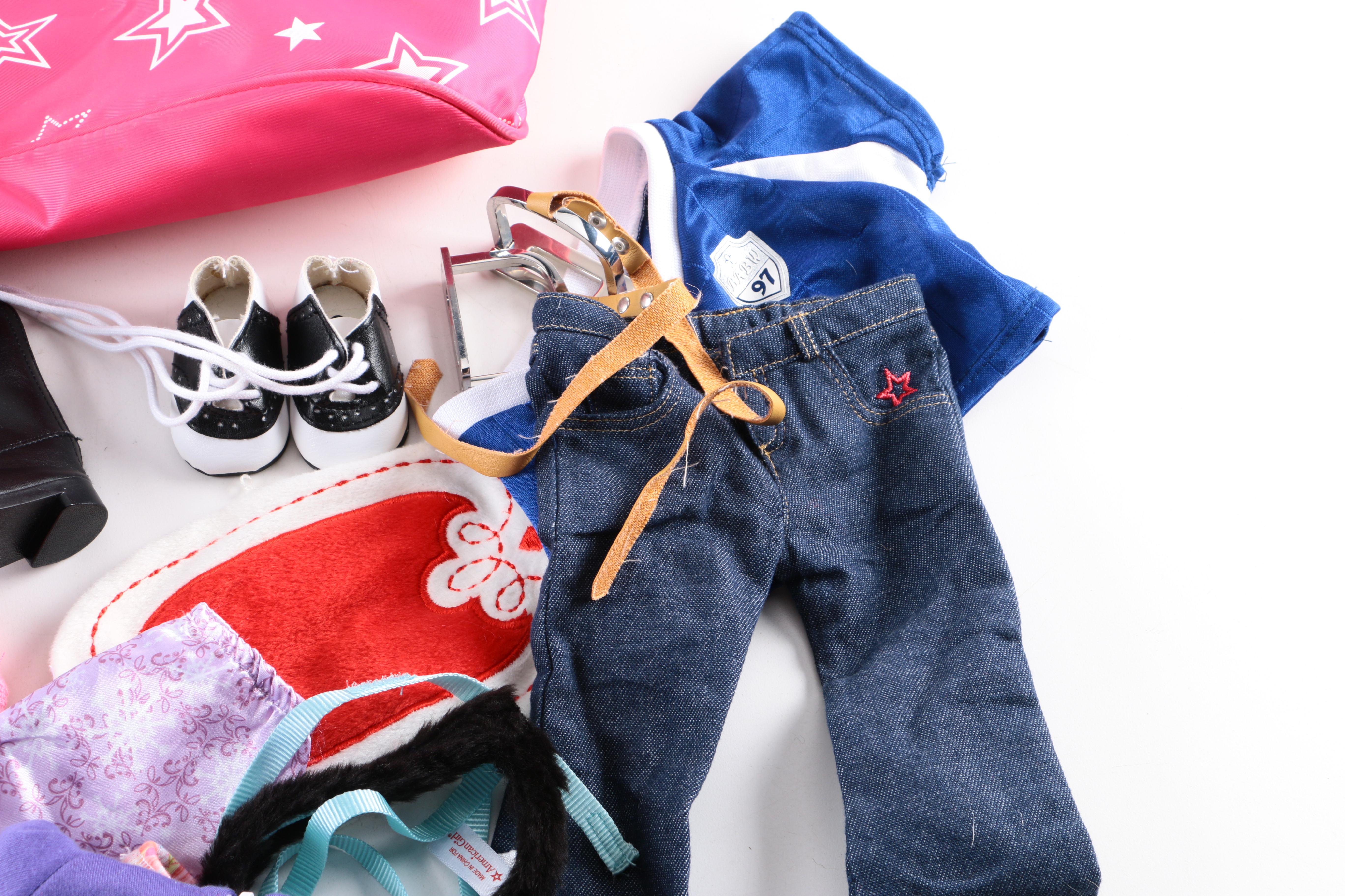 American Girl Bag and Clothes EBTH