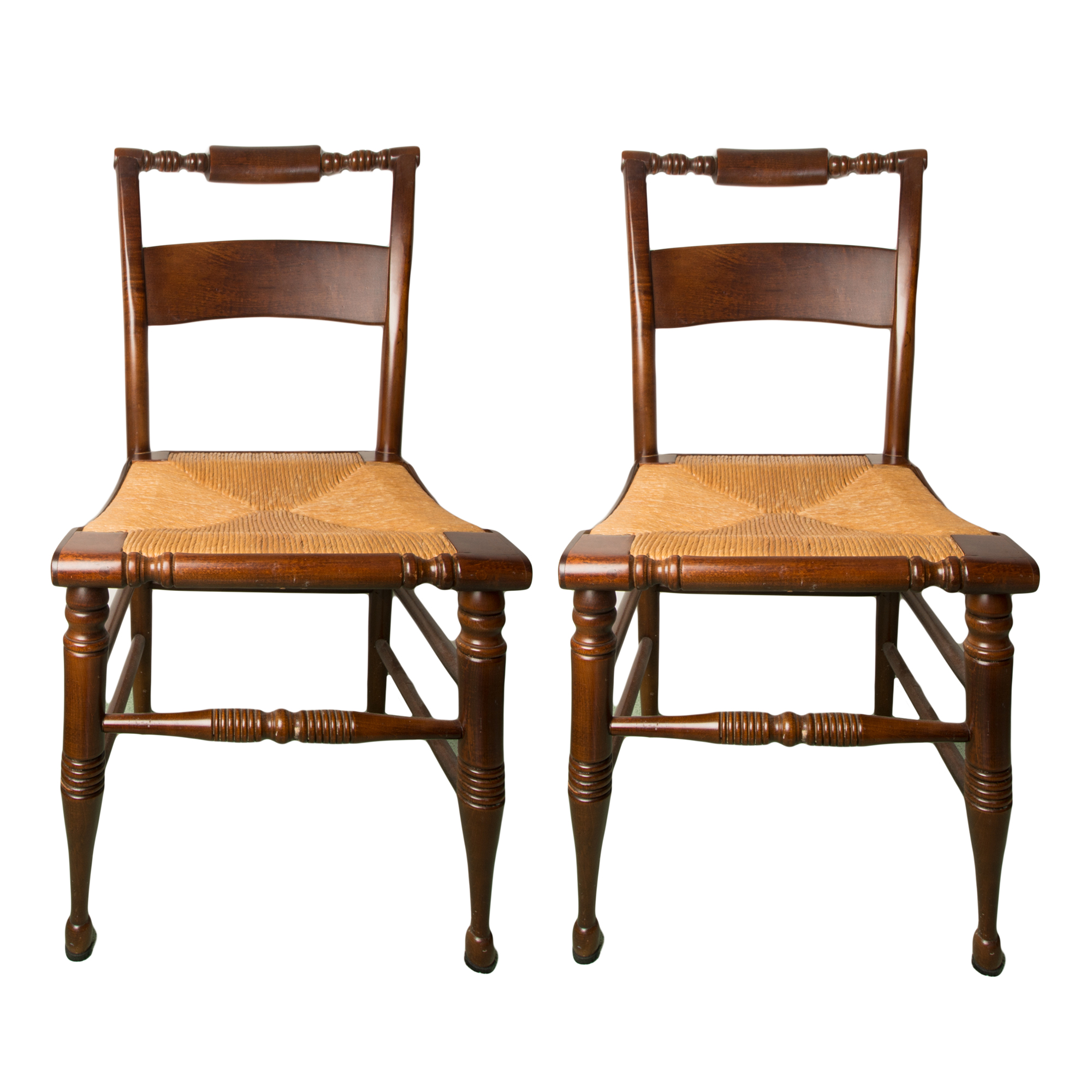 Rush Seat Dining Chairs | EBTH