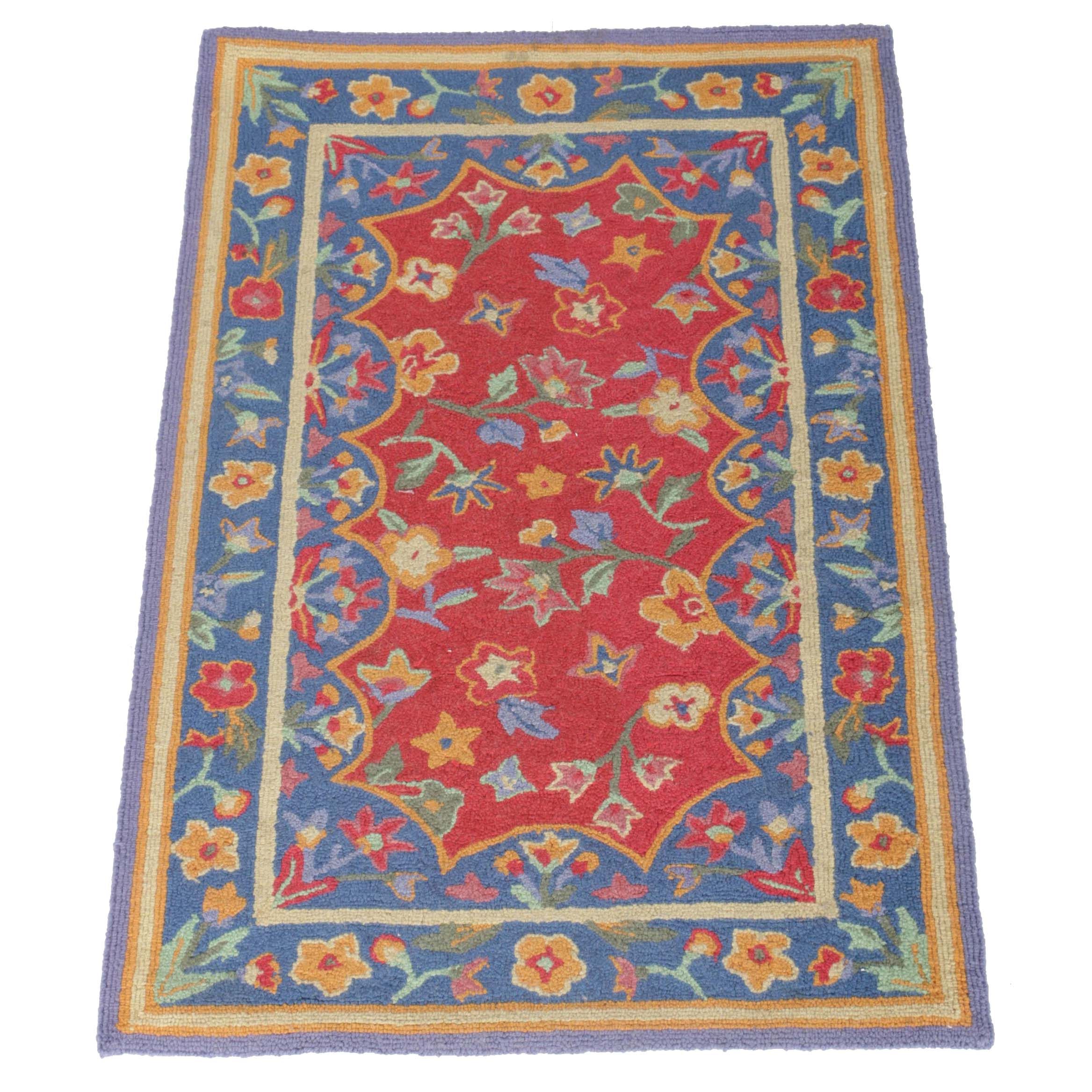 Hooked Capel "Provencal" Wool Area Rug EBTH