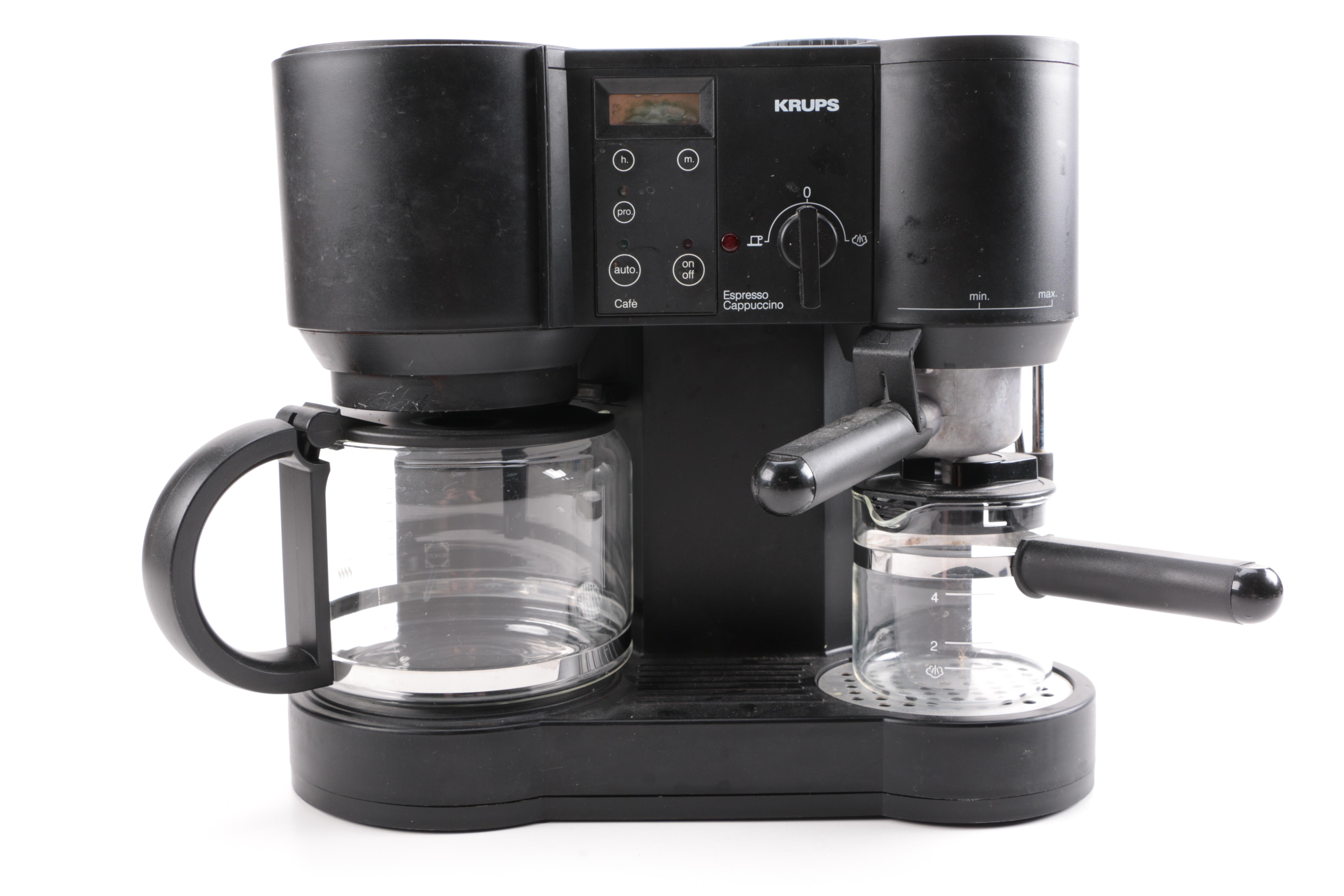 Krups Combination Coffee Espresso Machine EBTH