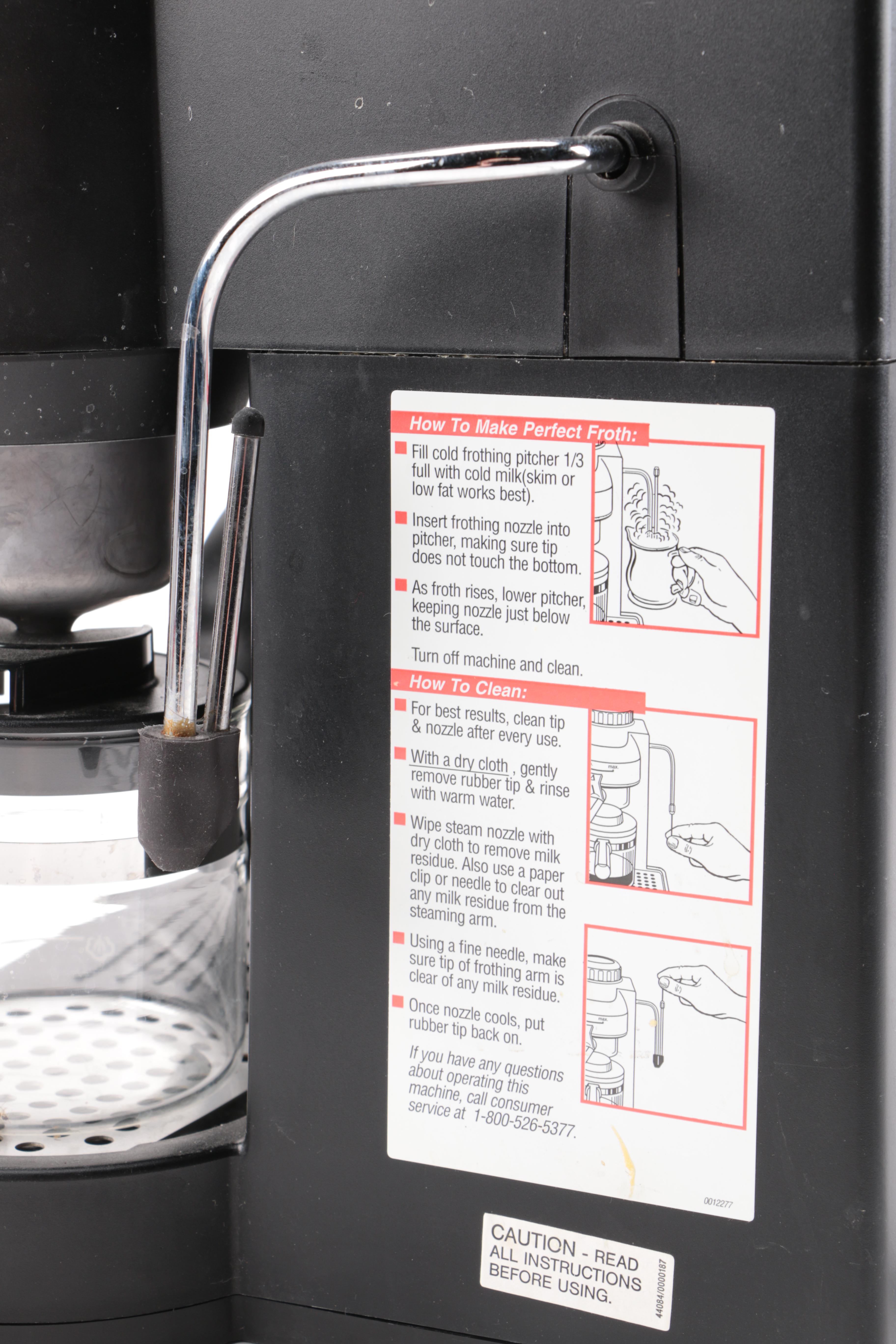 Krups Combination Coffee Espresso Machine EBTH