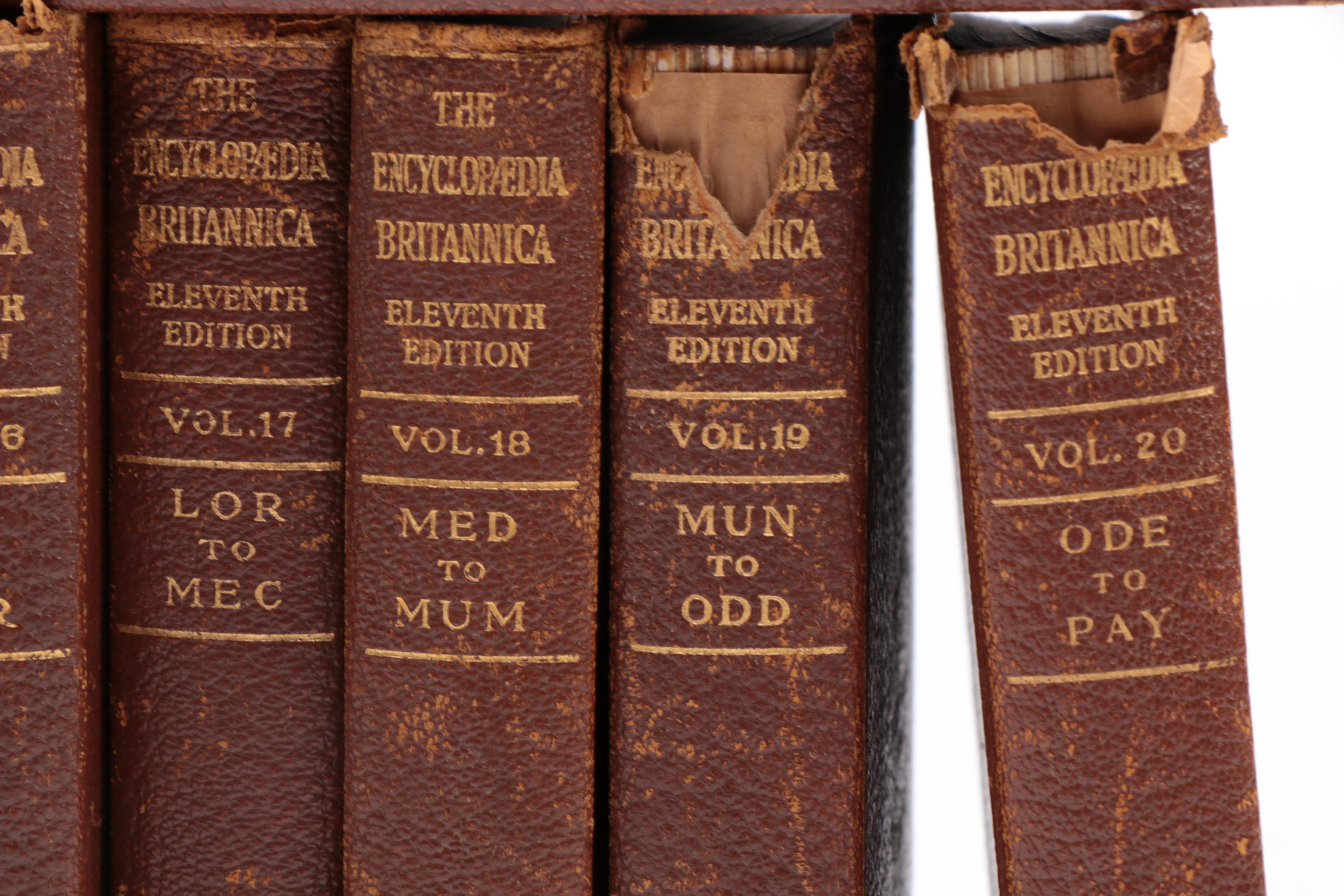 1911 "Encyclopædia Britannica" Complete In Twenty-Nine Volumes | EBTH