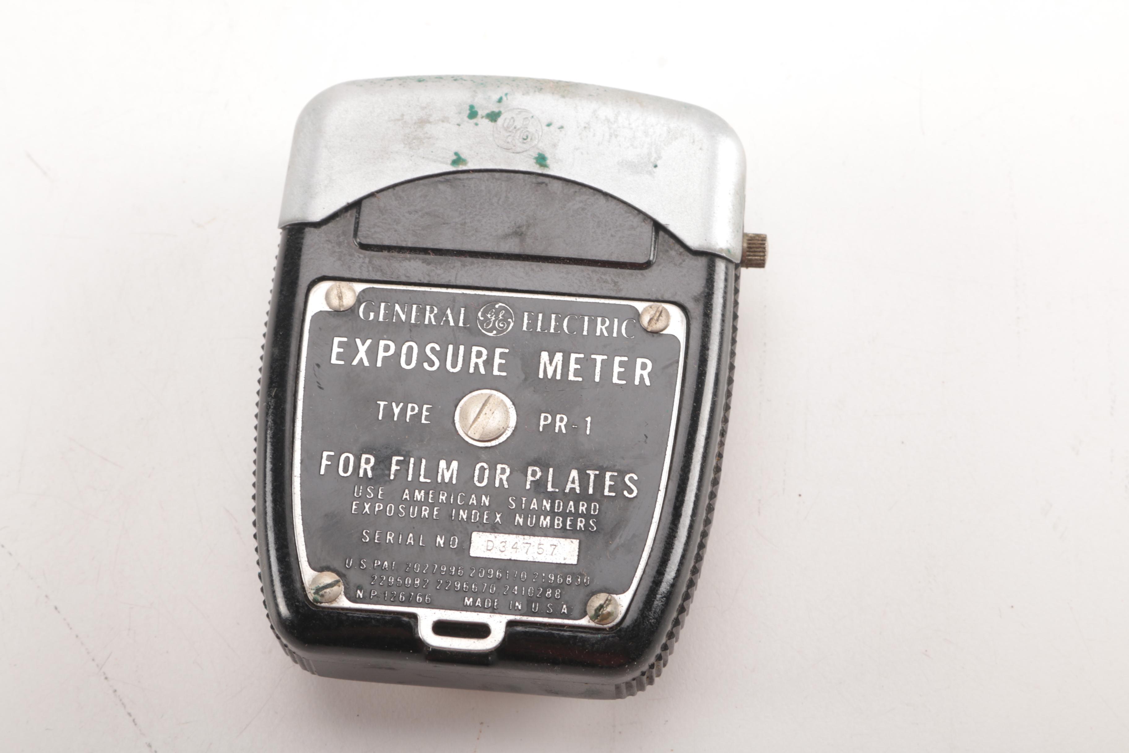 Kodak Retina IIa and GE Light Meter EBTH