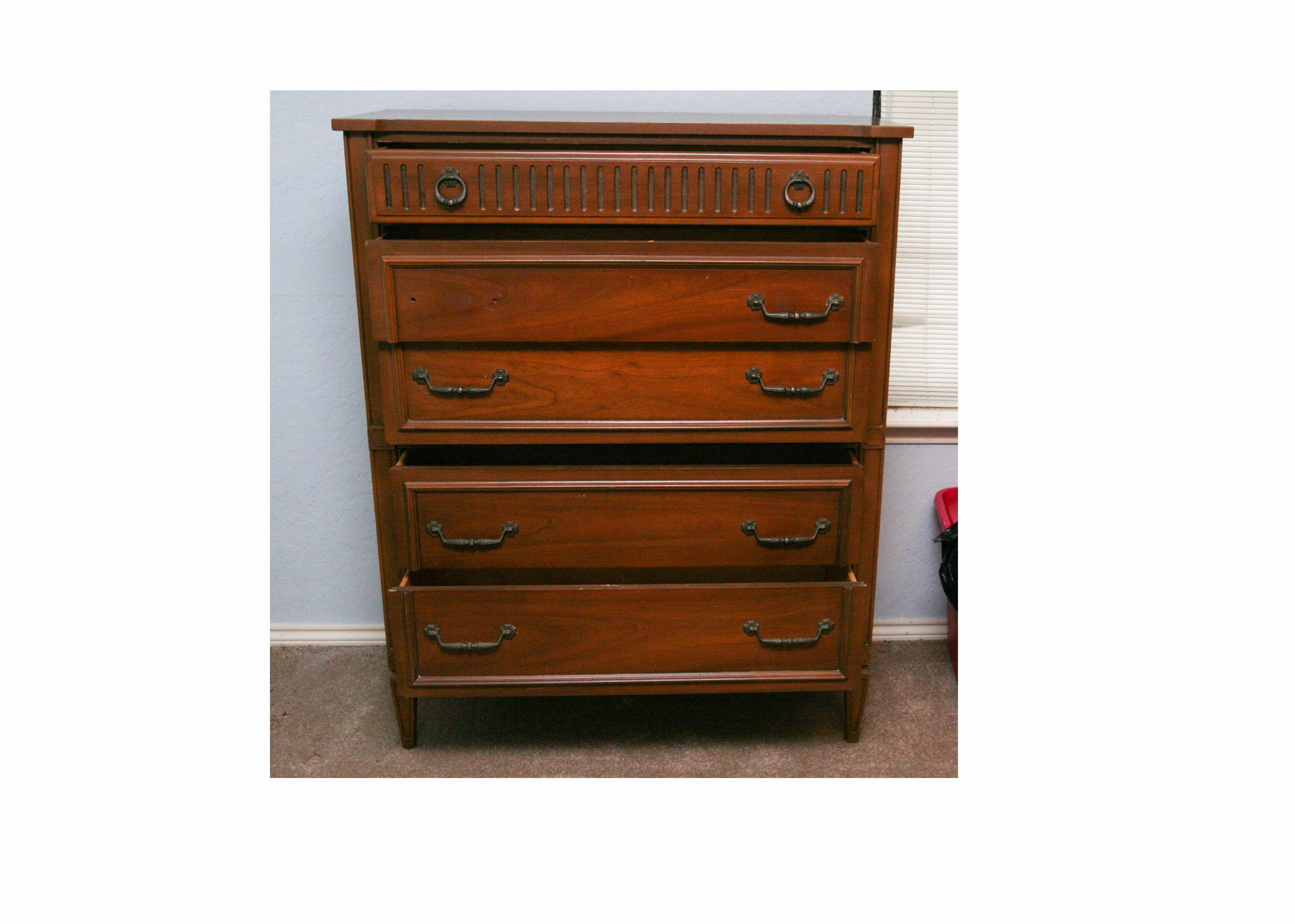 Vintage Wooden Dresser EBTH