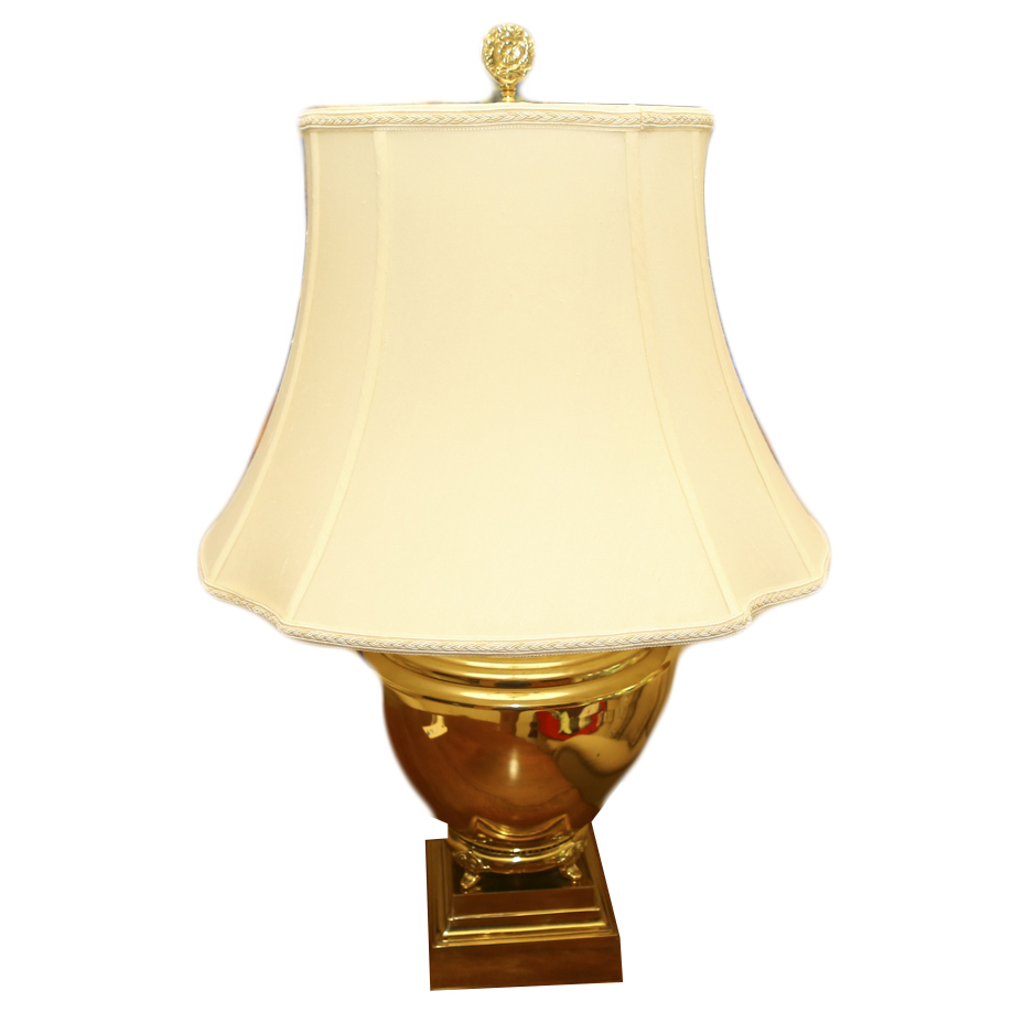 Brass Tone Table Lamp EBTH