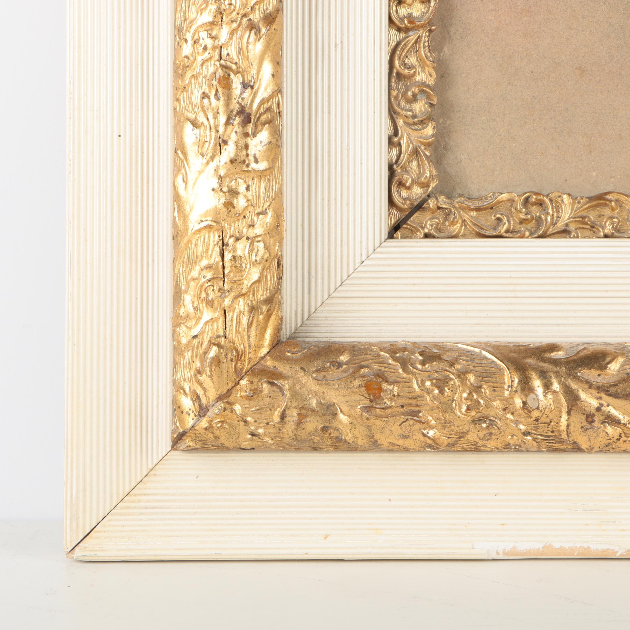 Circa 19th Century Crayon Enlargement Photograph of Boy EBTH