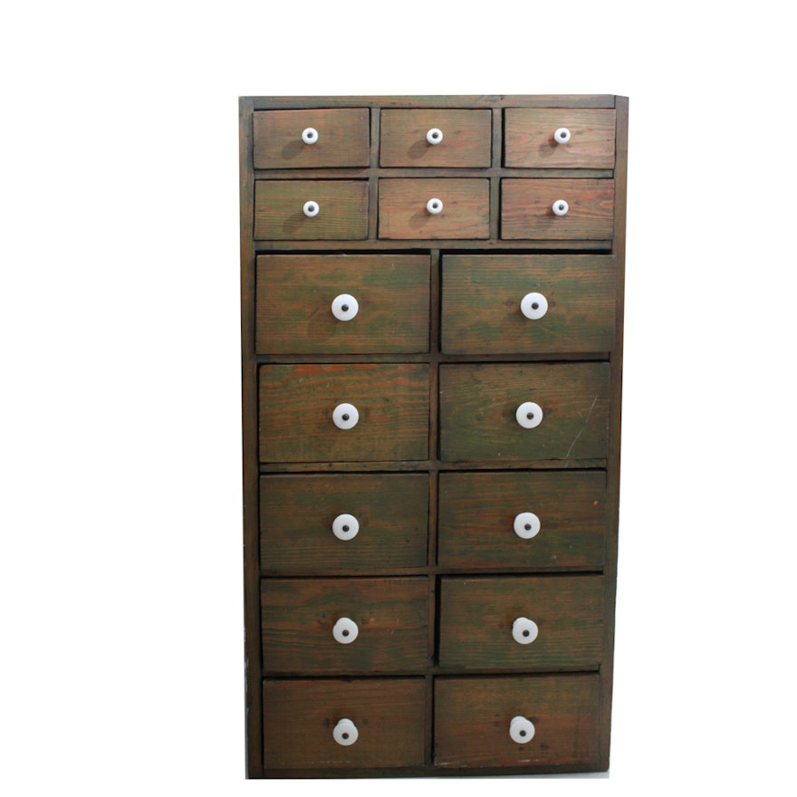 Antique Spice Cabinet : EBTH Antique Spice Cabinet ... - Antique Spice Cabinet : EBTH