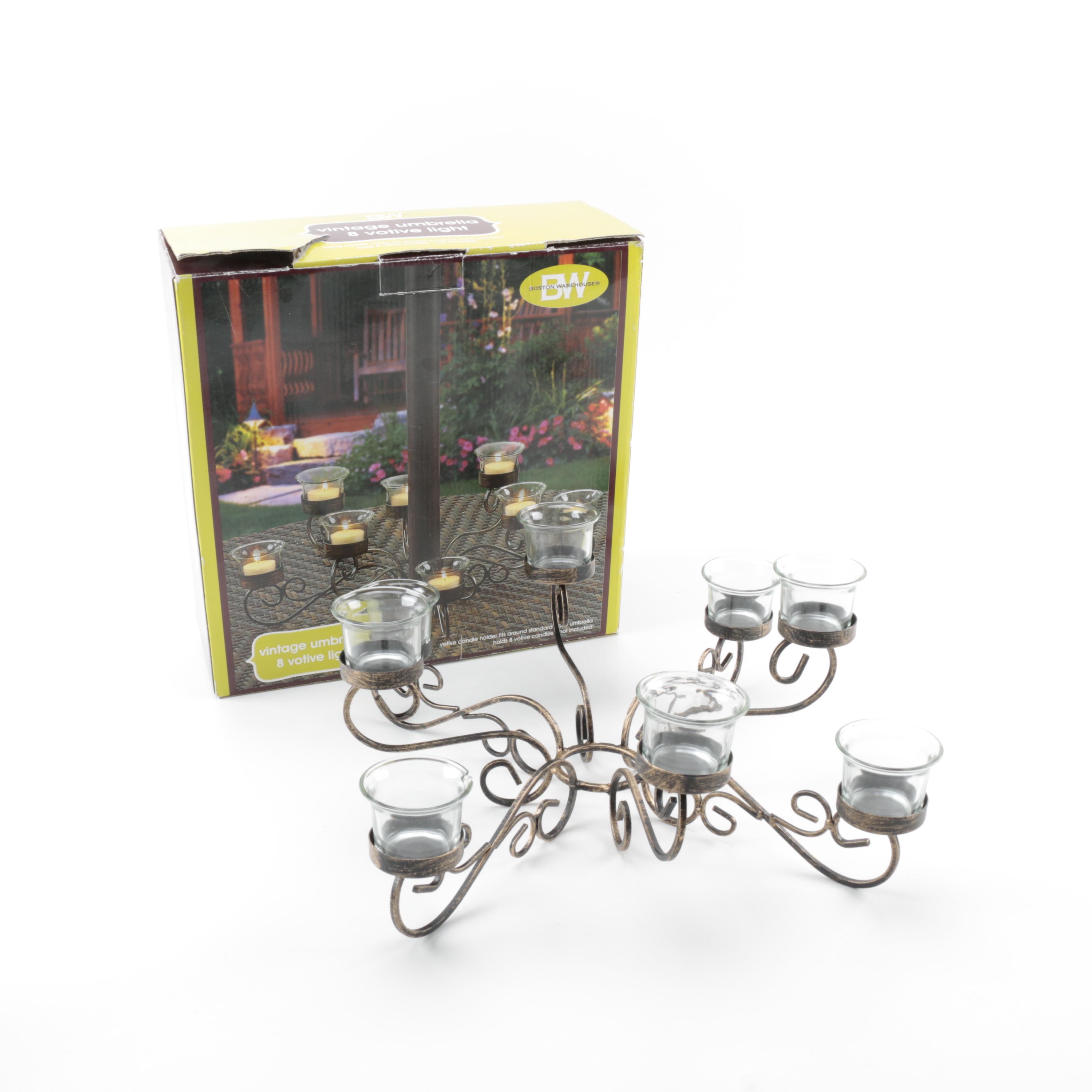 Vintage Styled Umbrella Votive Lights EBTH