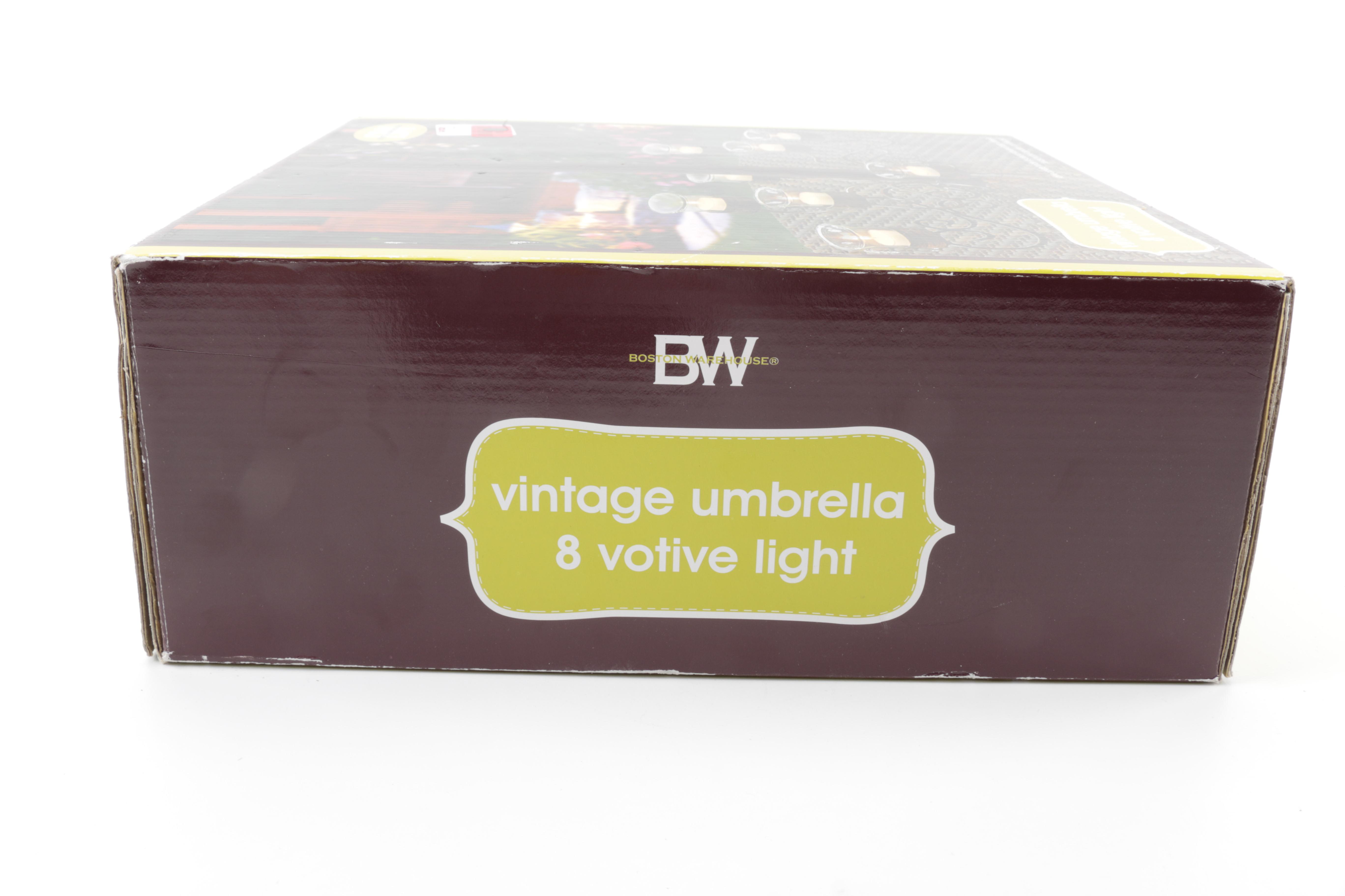 Vintage Styled Umbrella Votive Lights EBTH