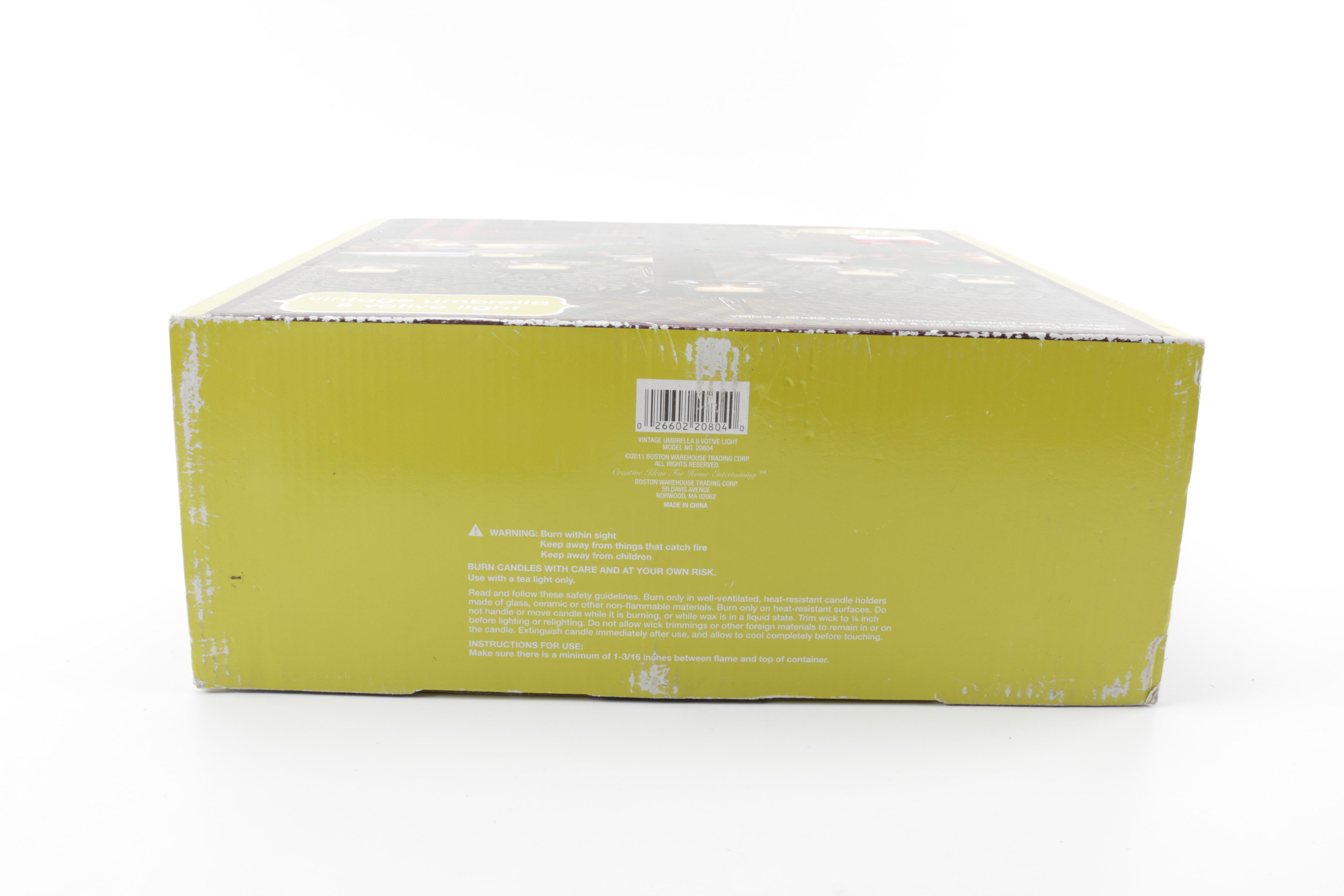 Vintage Styled Umbrella Votive Lights EBTH