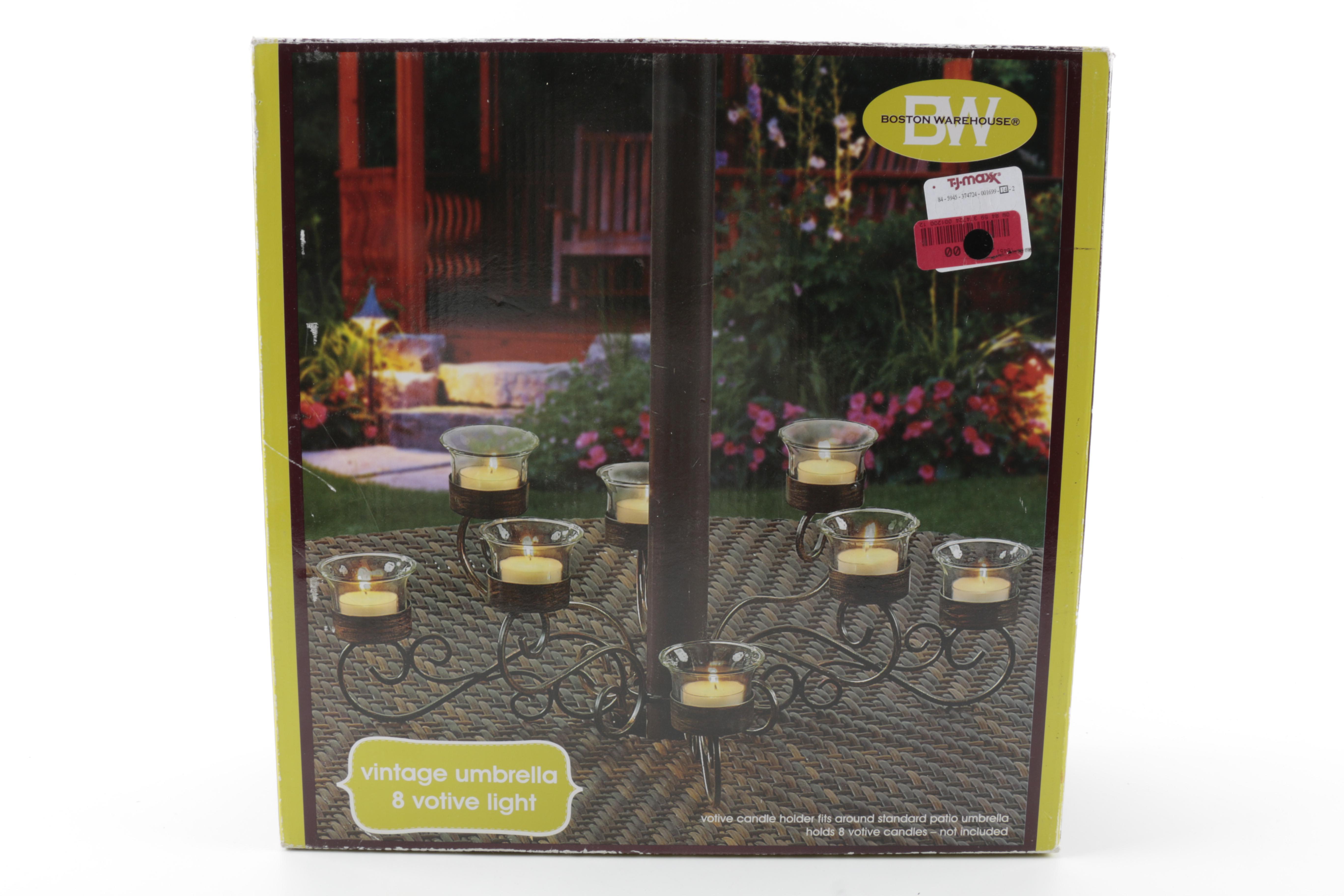 Vintage Styled Umbrella Votive Lights EBTH