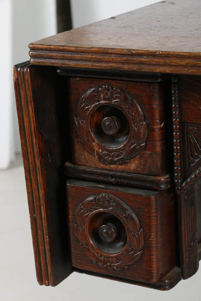 Wheeler and Wilson Treadle Sewing Machine Table EBTH