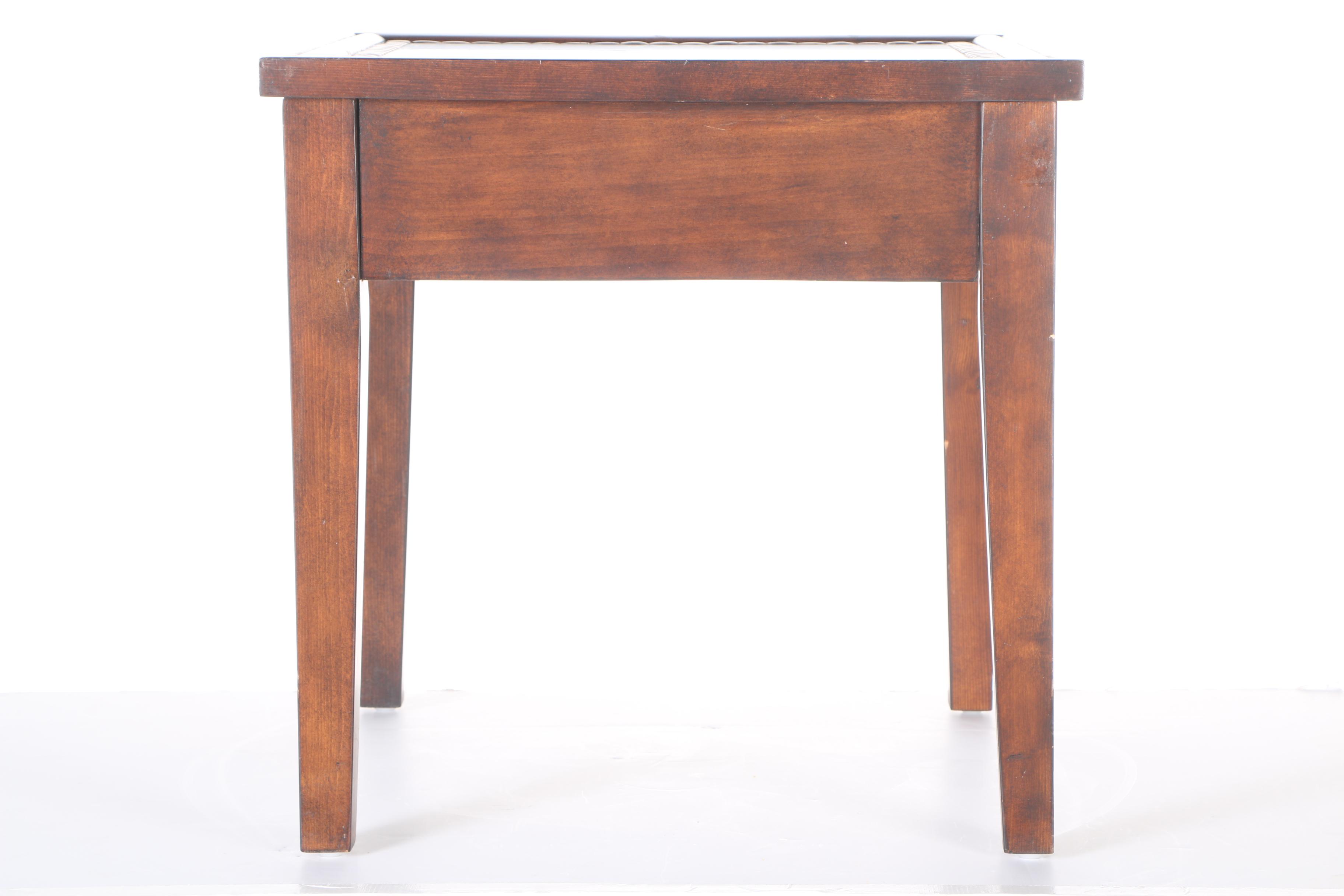 Vintage Wooden Side Table EBTH