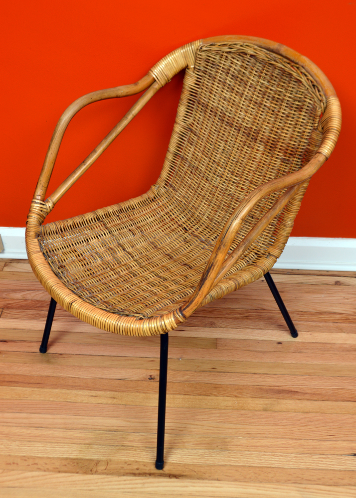 Vintage Rattan Chair EBTH