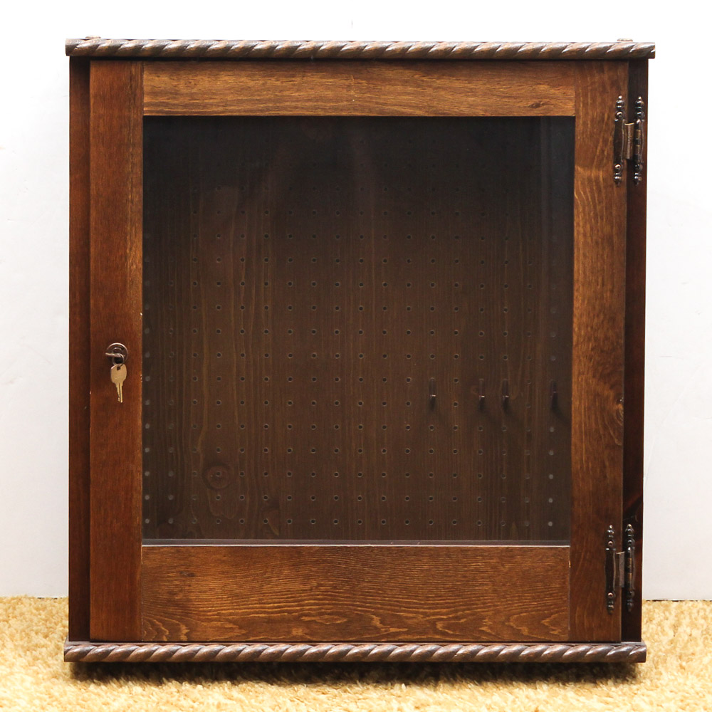 Wall Mounted Glass Front Display Cabinet | EBTH