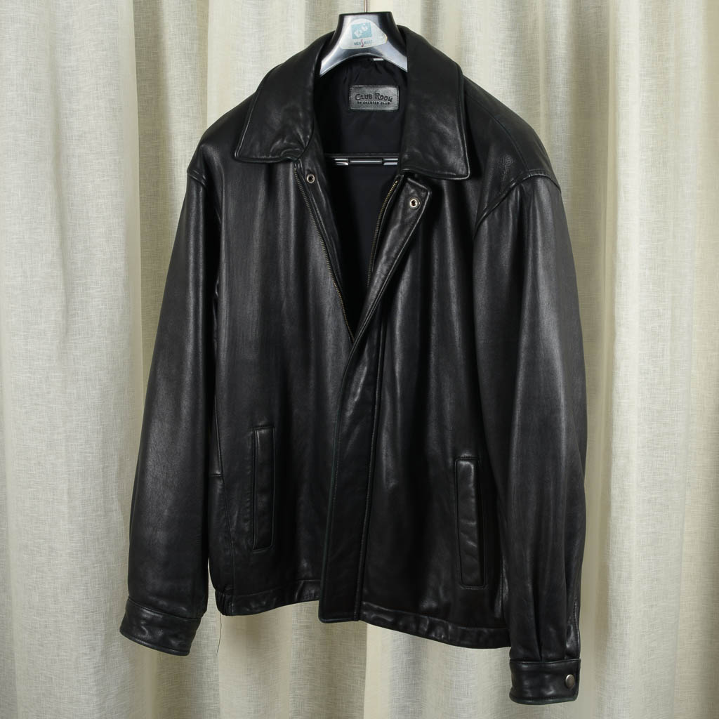 charter club leather jacket