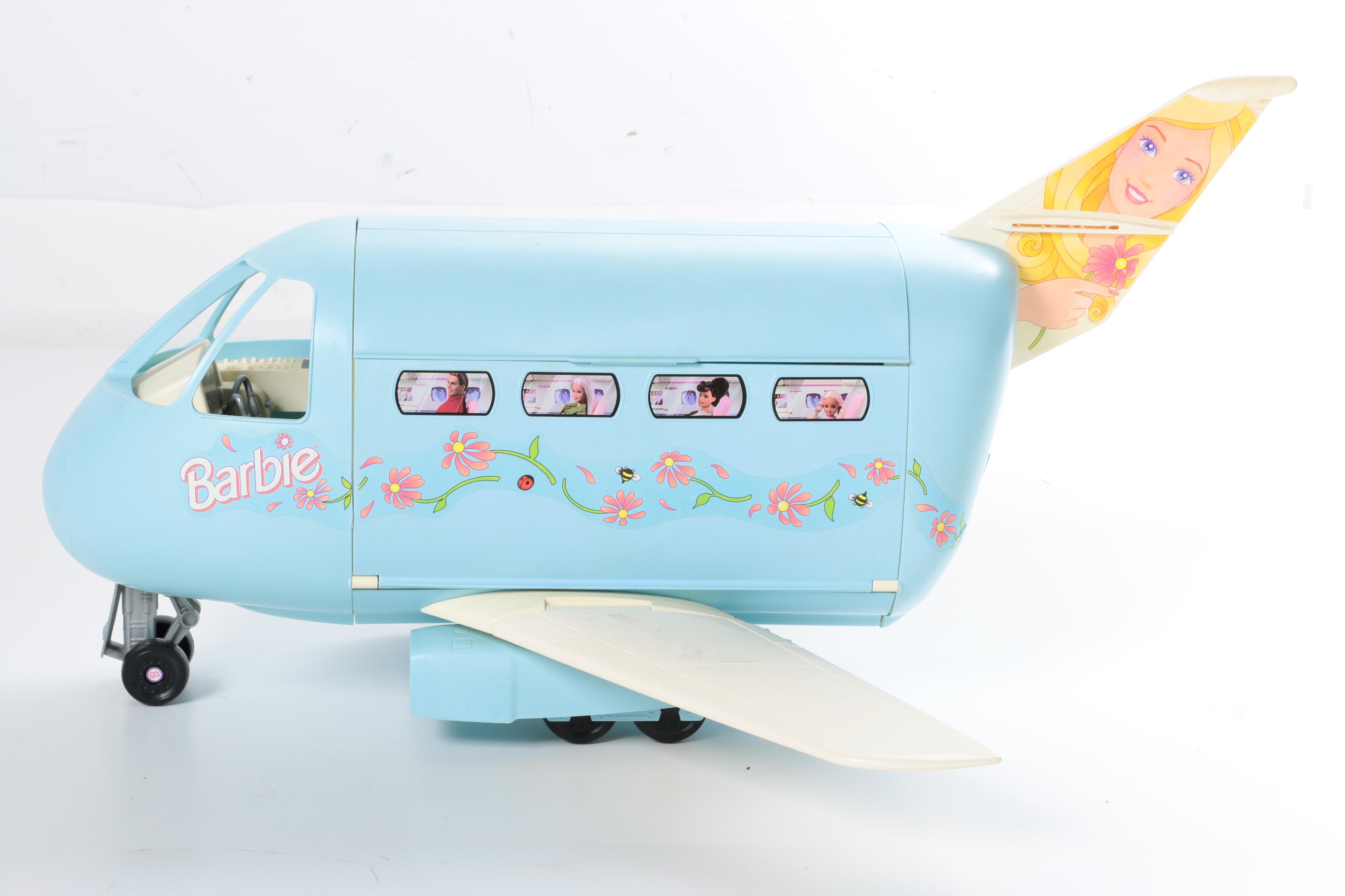 1999 Barbie Airplane with Accessories | EBTH