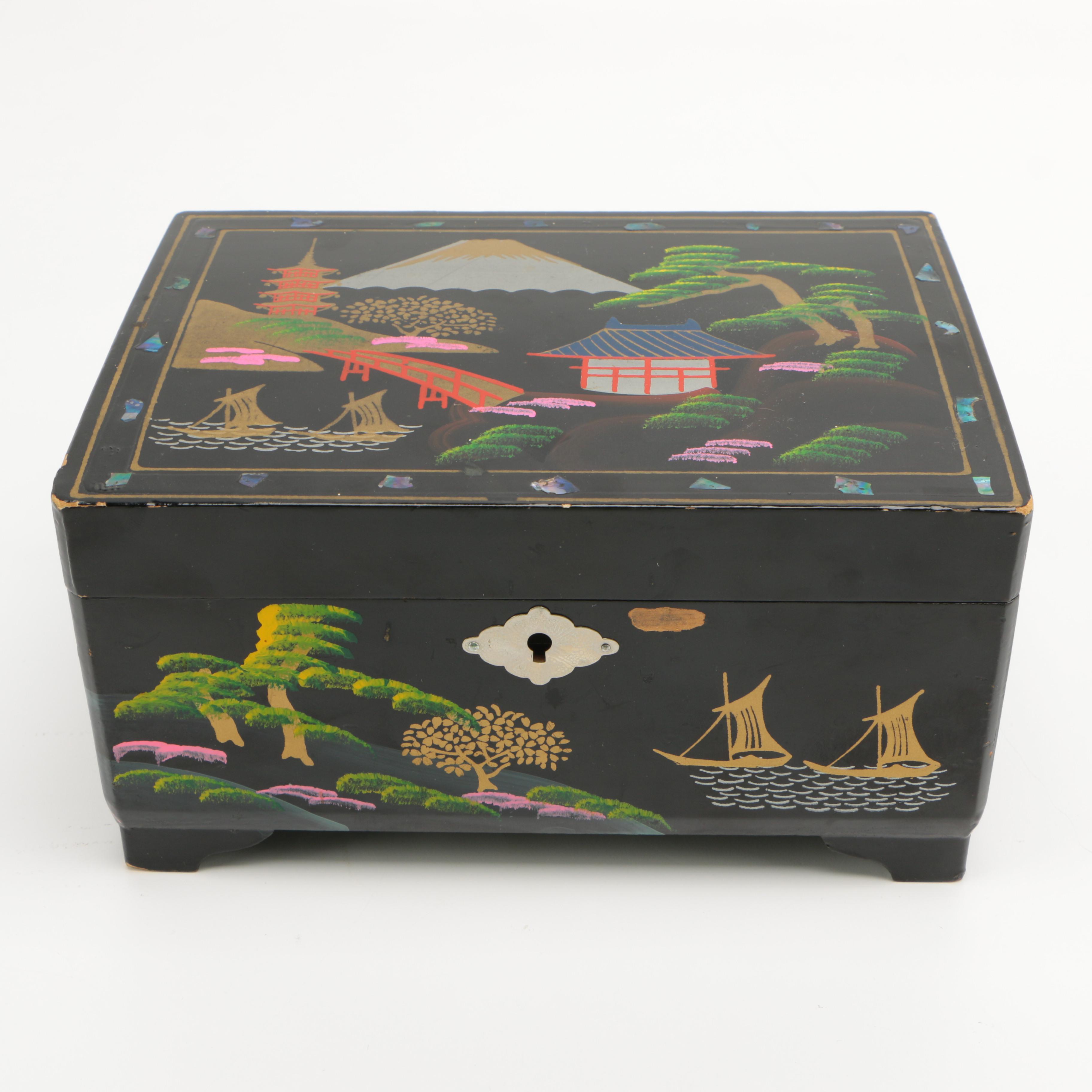 Japanese Musical Jewelry Box EBTH