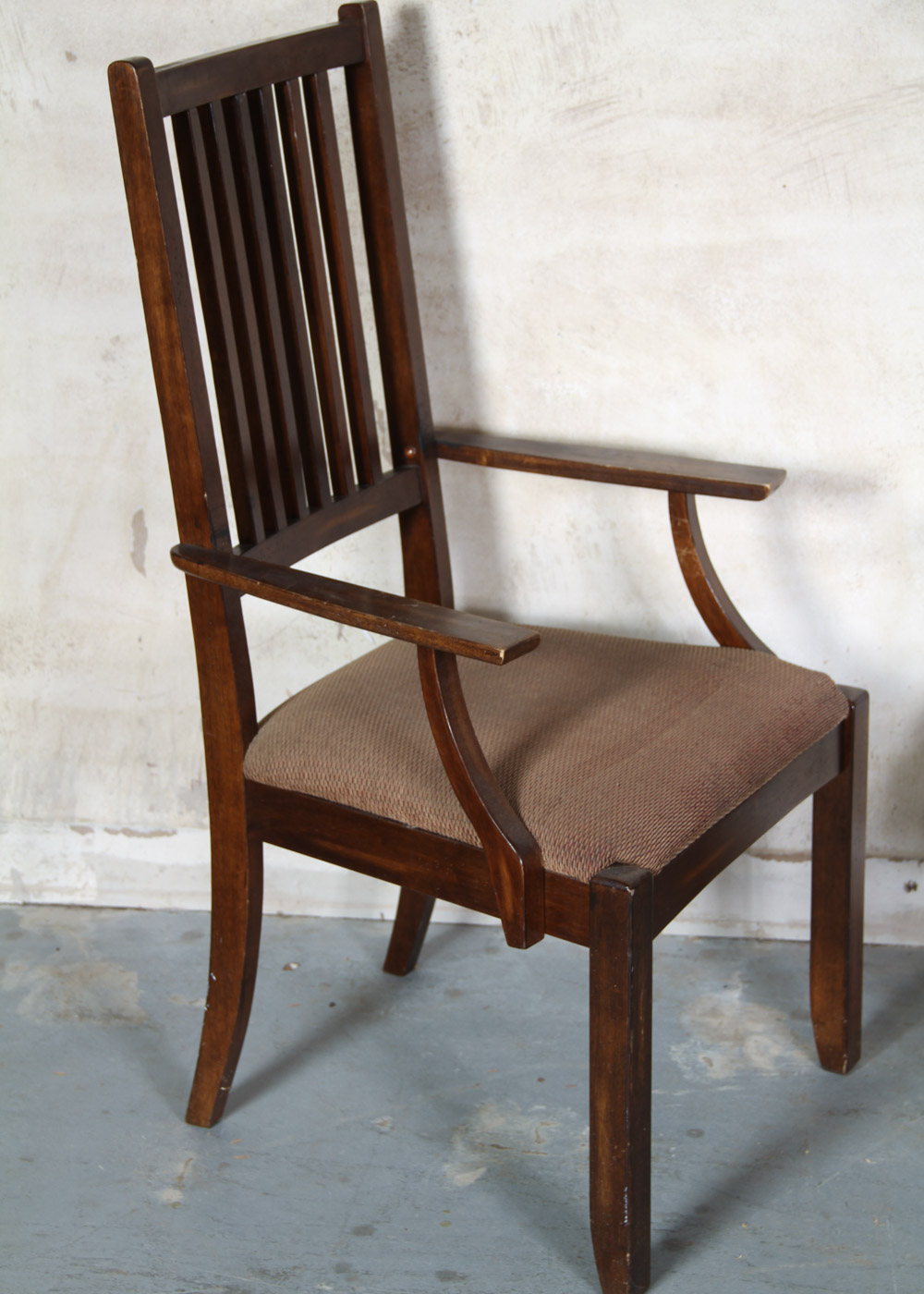 Mission Style Wooden Dining Table and Chairs EBTH