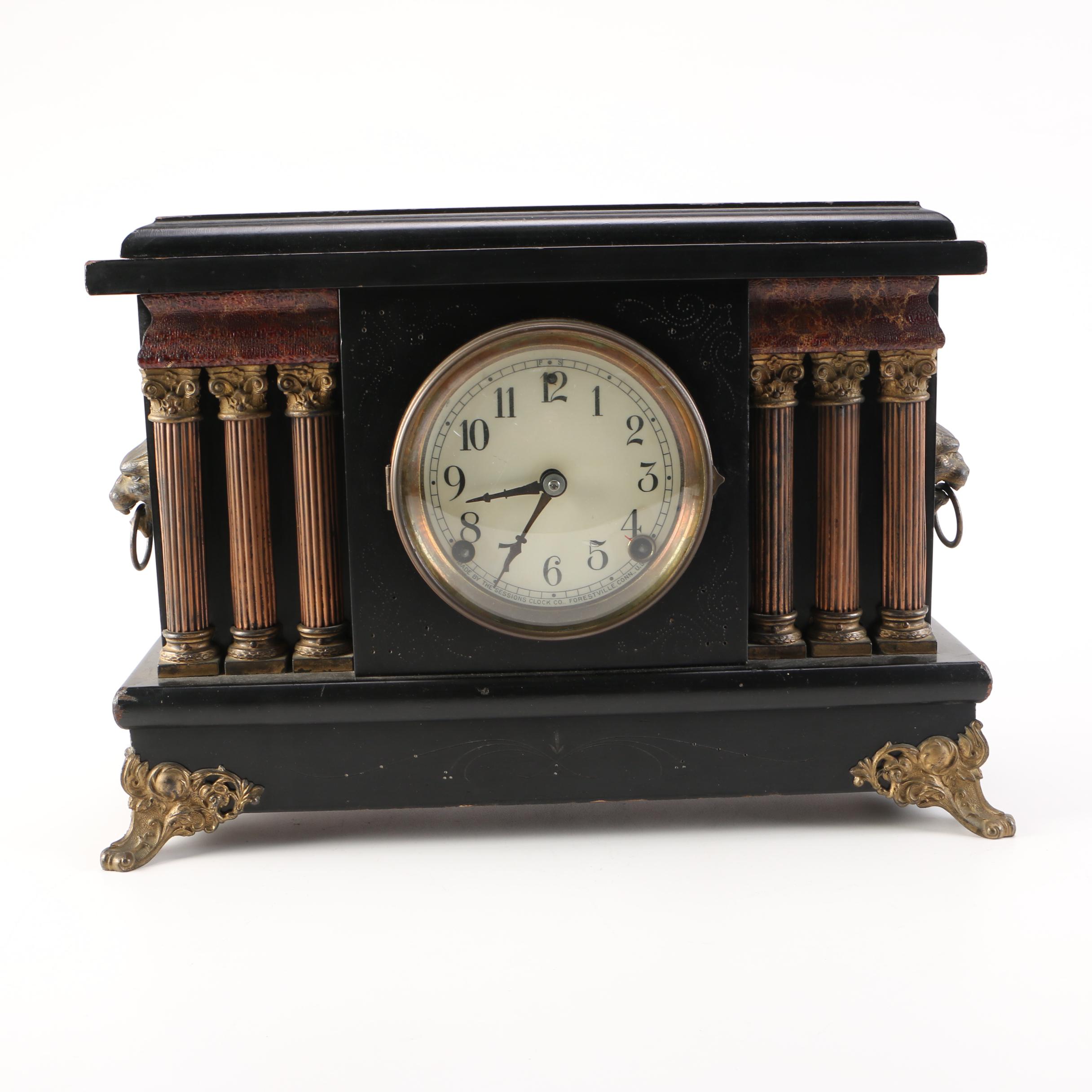 Sessions Clock Company Mantle Clock EBTH