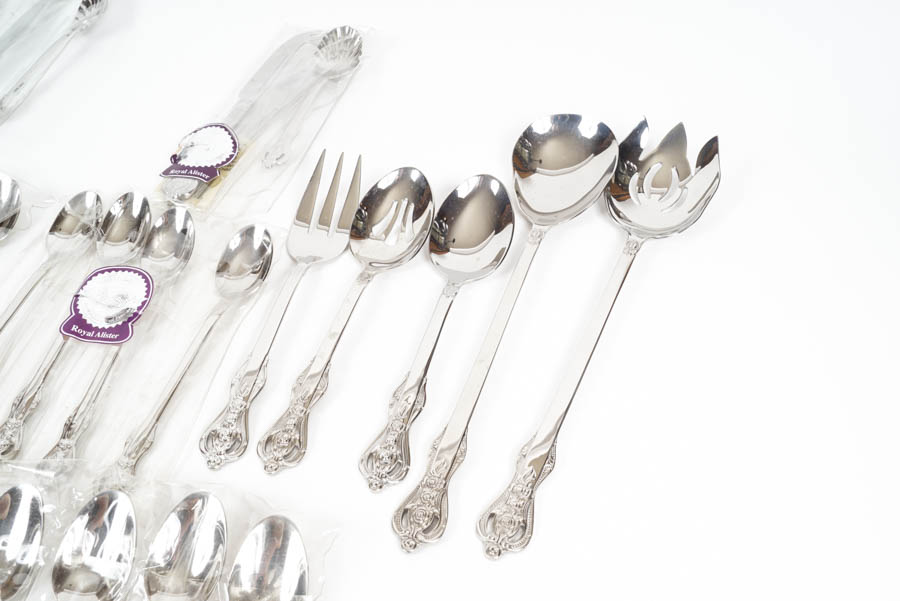 Set of "Heritage Mint" Stainless Flatware EBTH