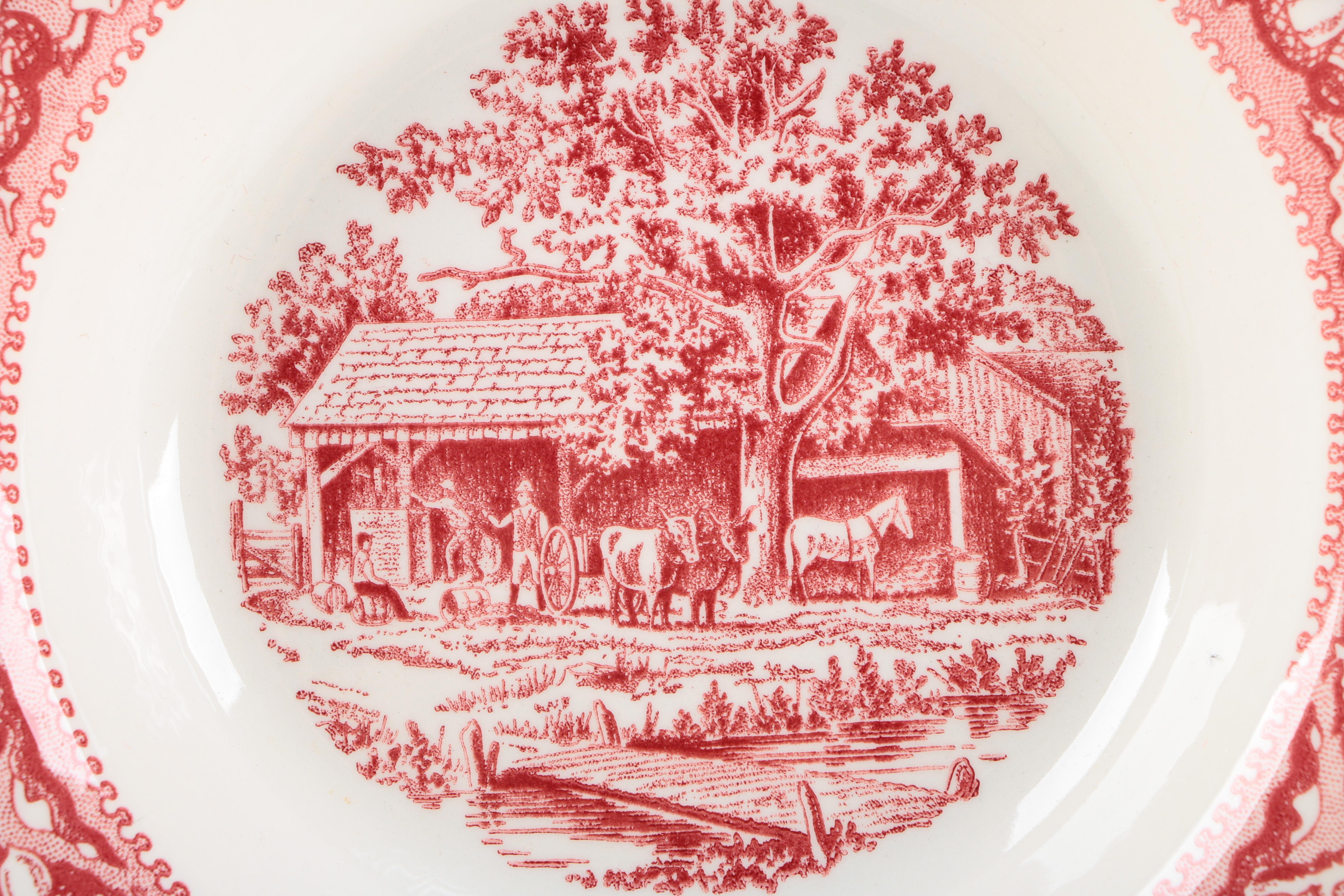 Royal Ironstone "Memory Lane" Circa 1965 EBTH