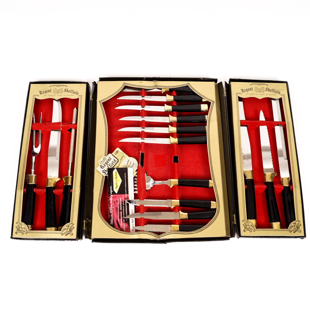 Set of Vintage "Regent Sheffield" Cutlery EBTH