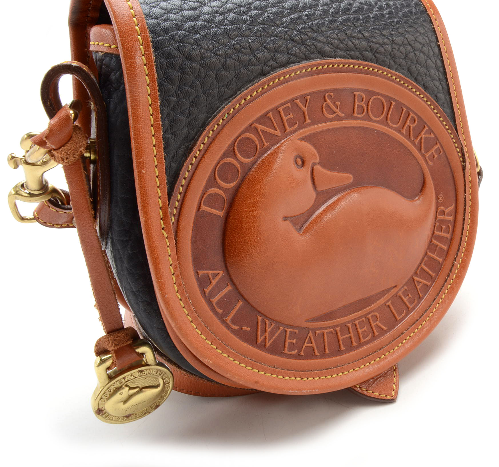 Vintage Dooney & Bourke Small Duck Crossbody Bag and Coin Purse EBTH