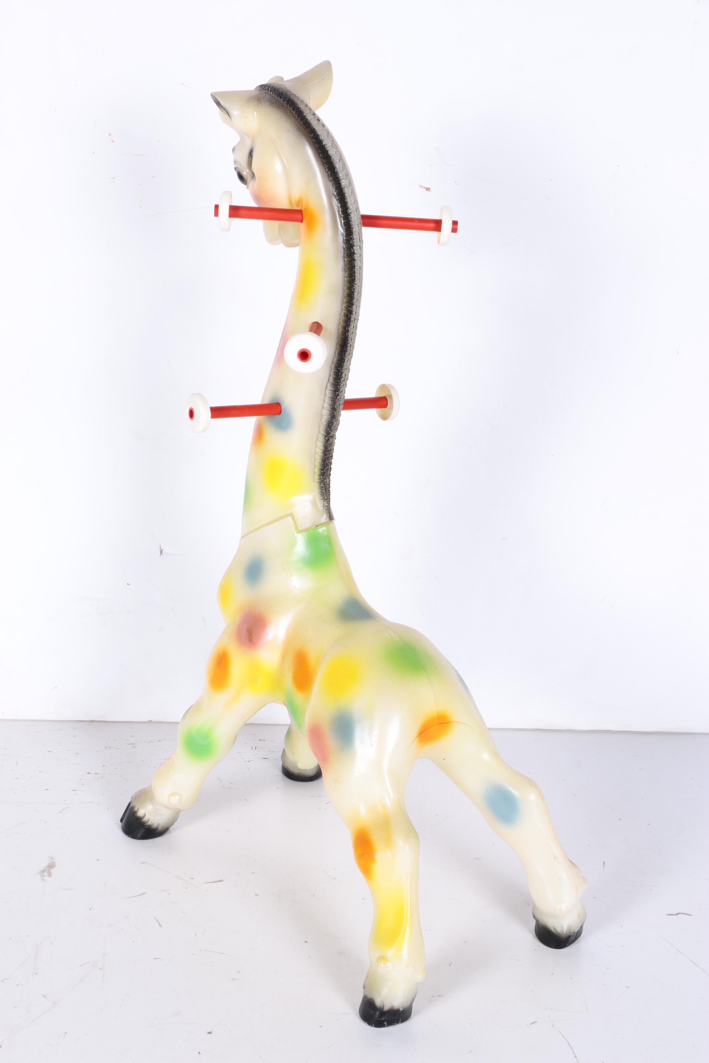 1960s Edward Mobley Giraffe Coat Rack EBTH