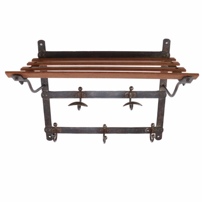 Vintage Railway Luggage Rack EBTH