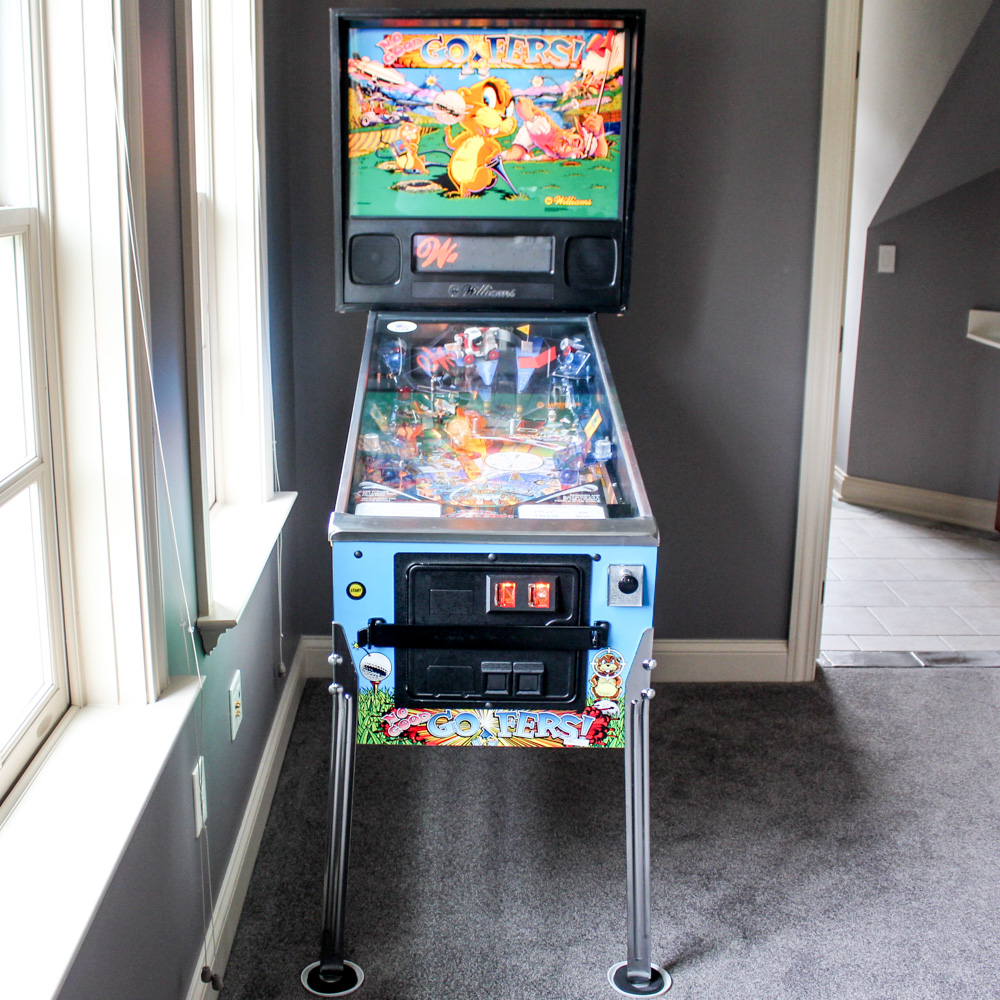 Williams Electronics "No Good Gofers" Pinball Machine EBTH