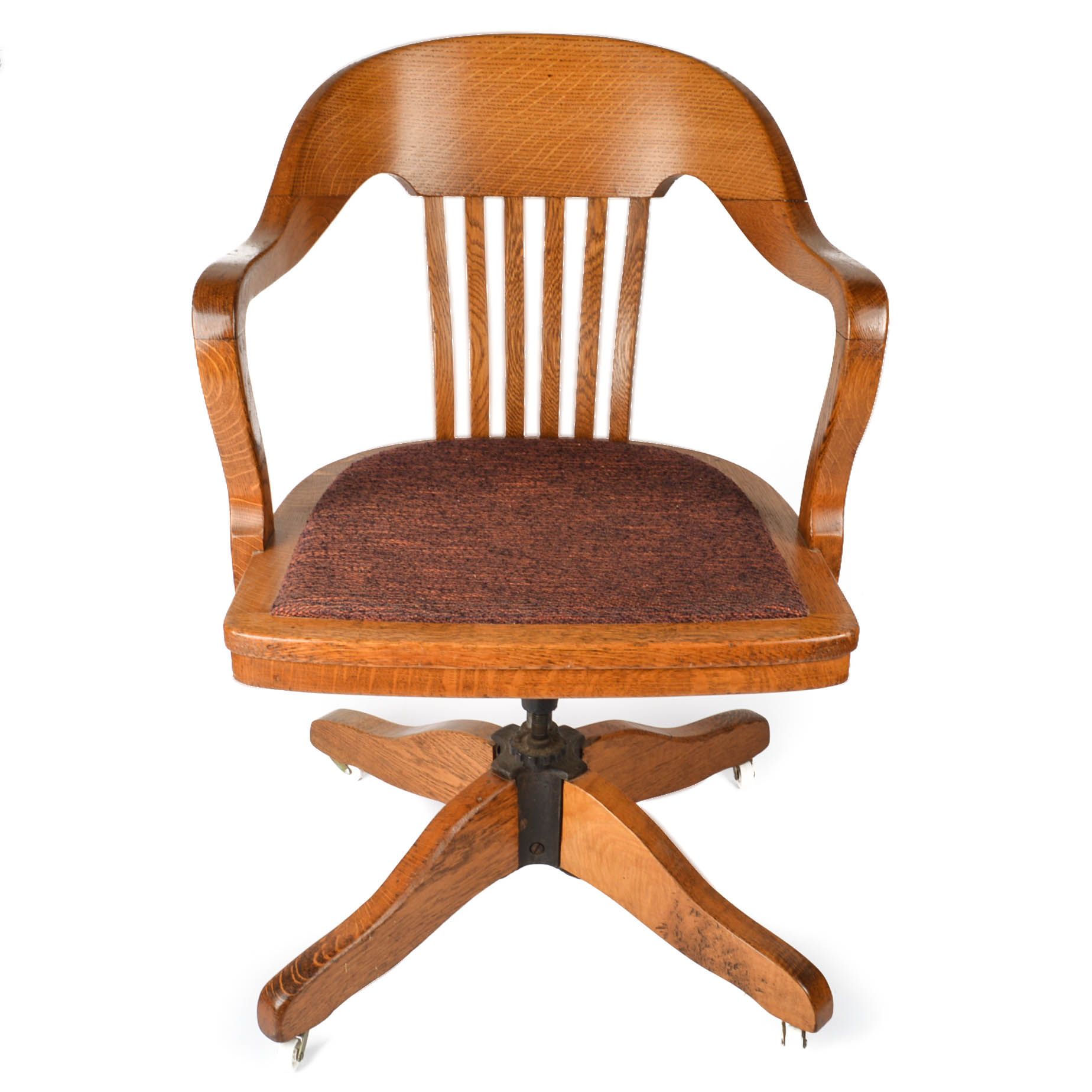 Oak Desk Chair by Marble & Shattuck Chair Company EBTH