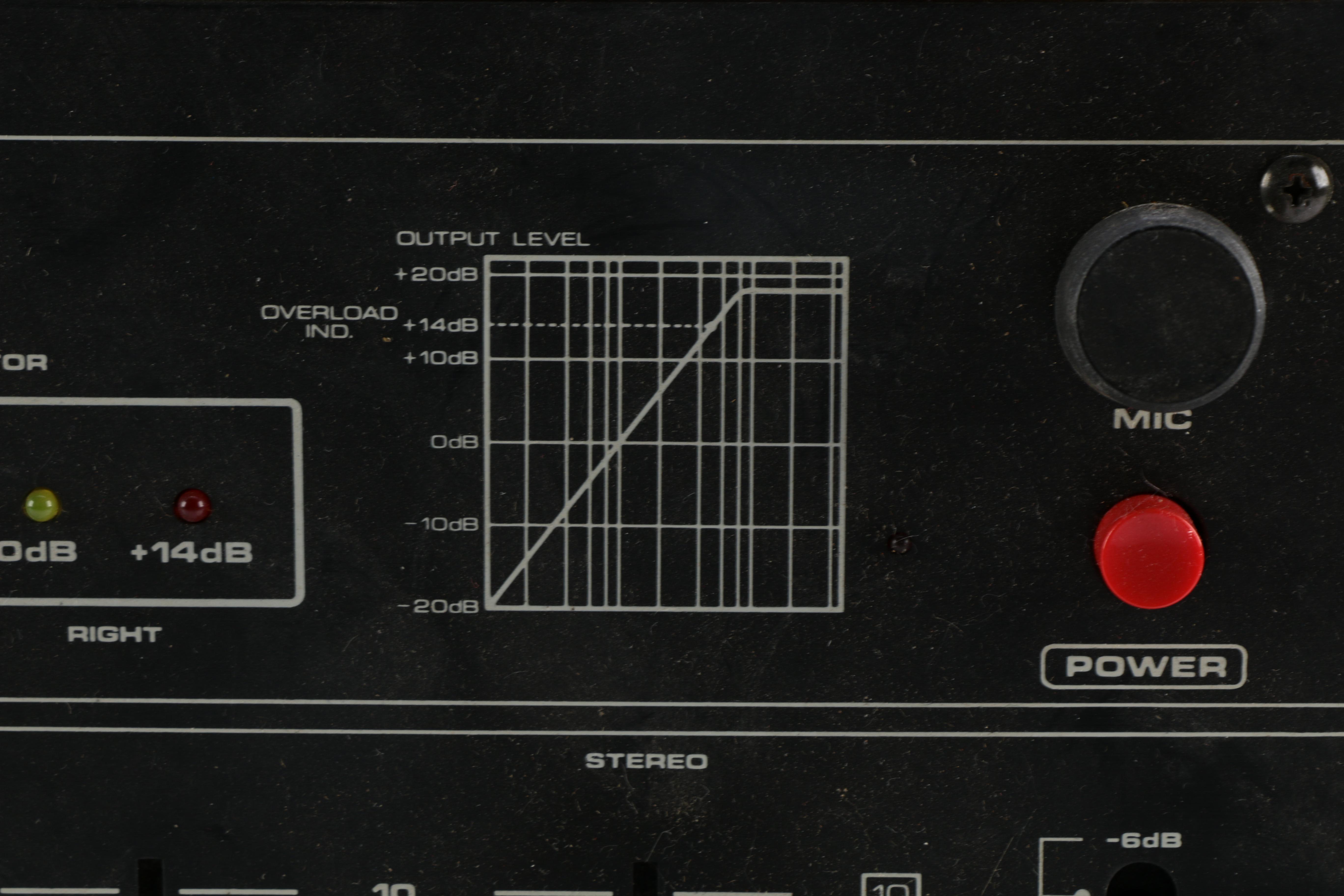 Vintage Numark DM1150 Studio Audio Master 4Channel Mixer EBTH