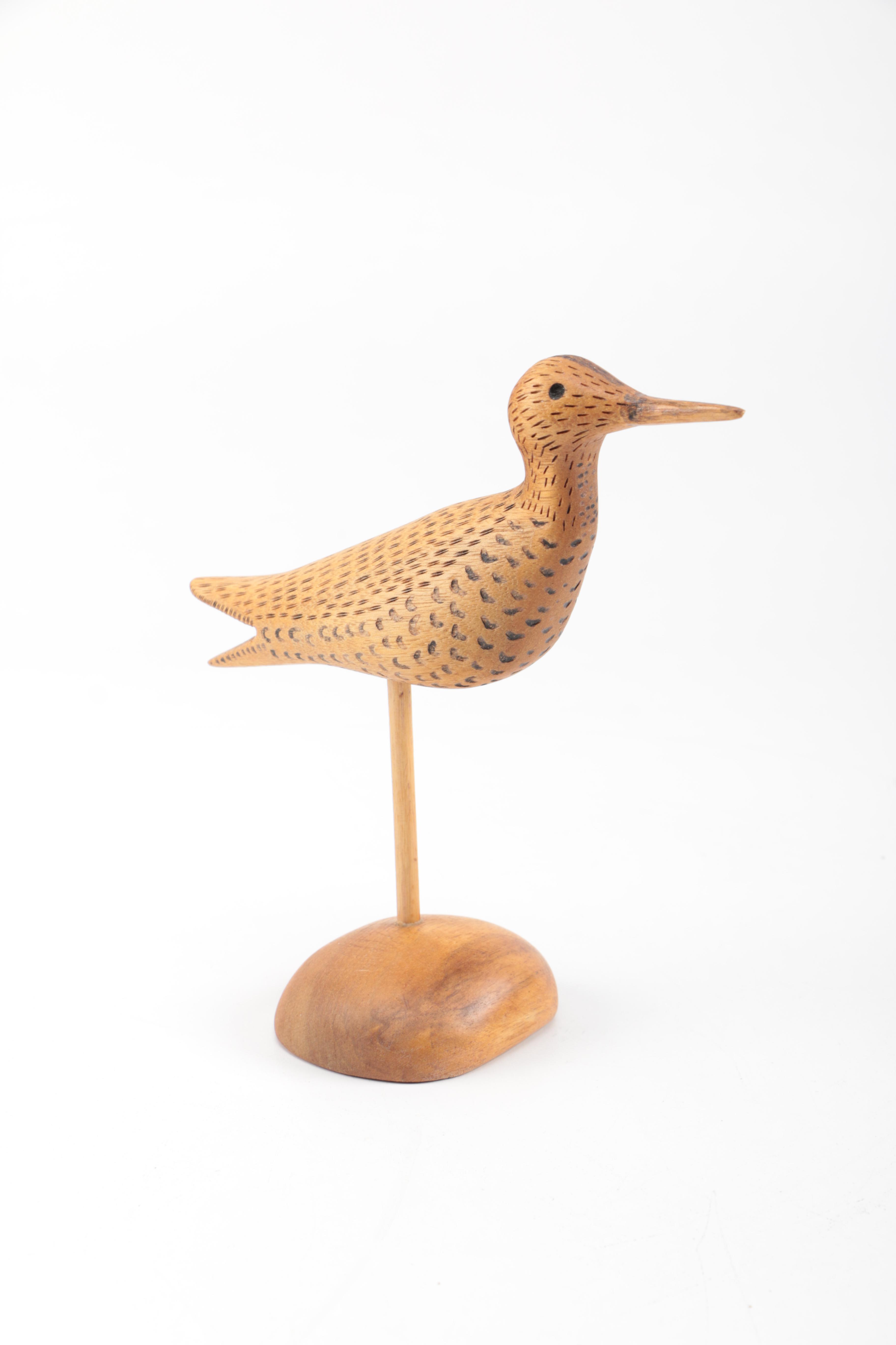 Carved Wooden Bird Figurines EBTH