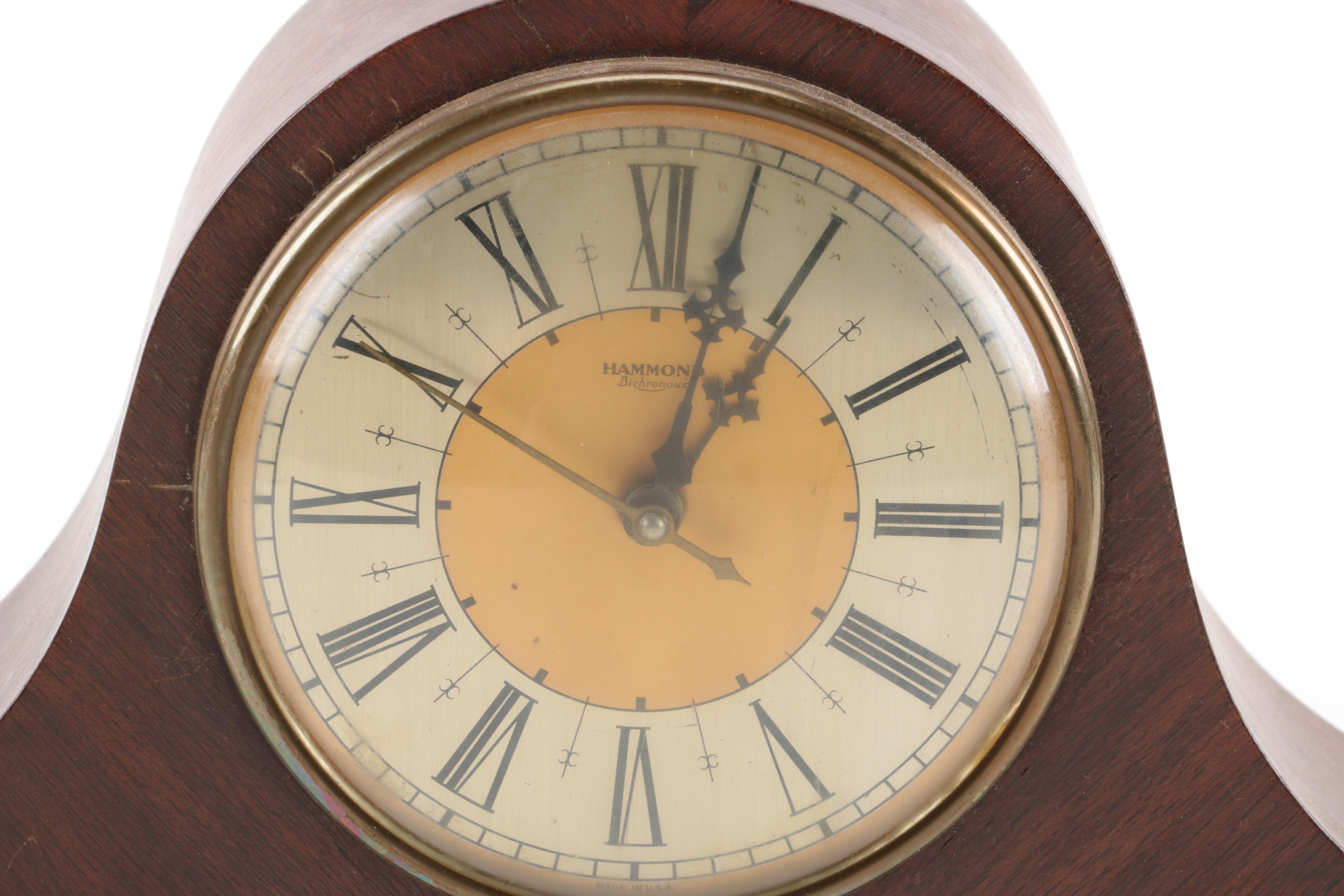 Hammond Bichronous Mantel Clock EBTH
