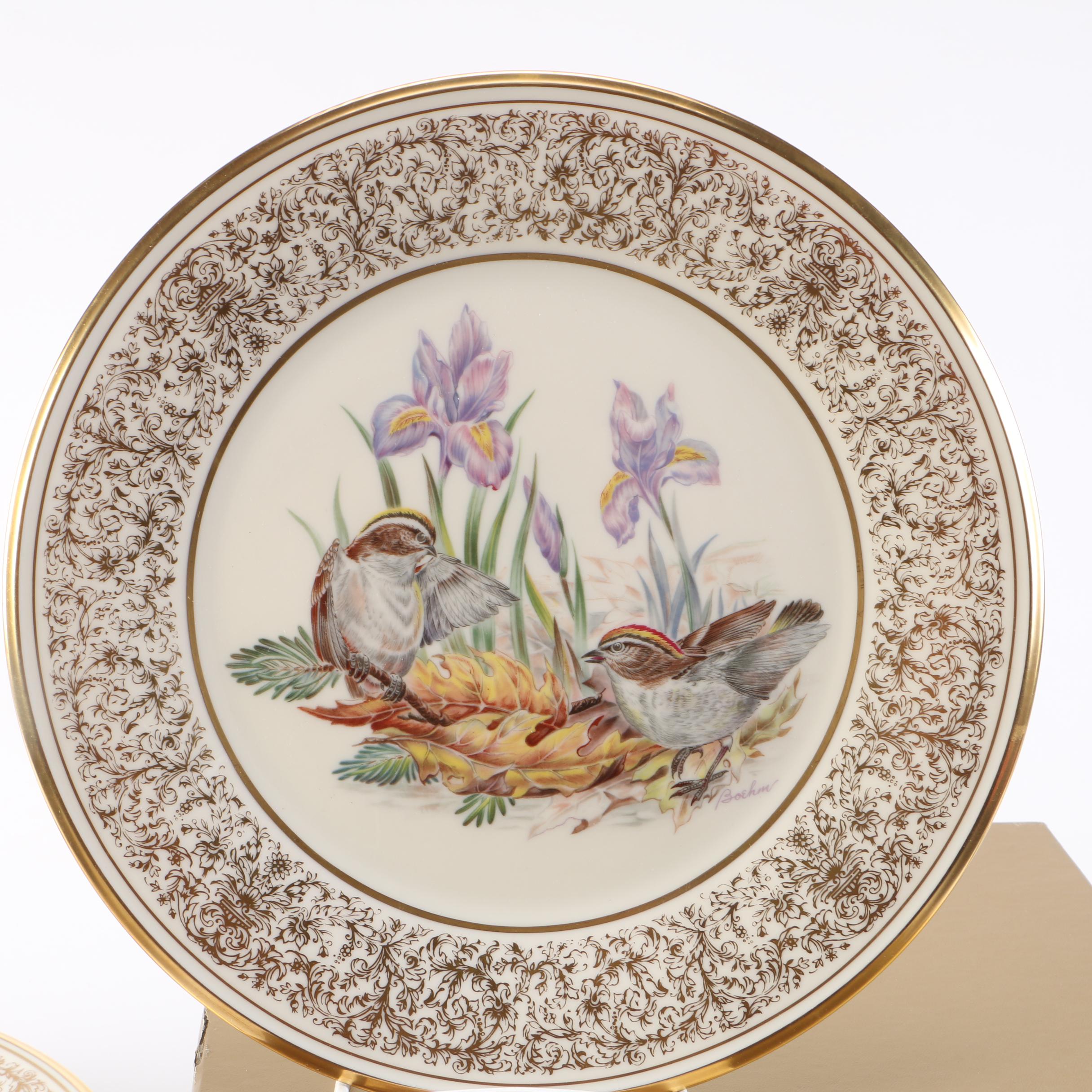 Lenox Limited Edition "Boehm Birds" Decorative Plates EBTH