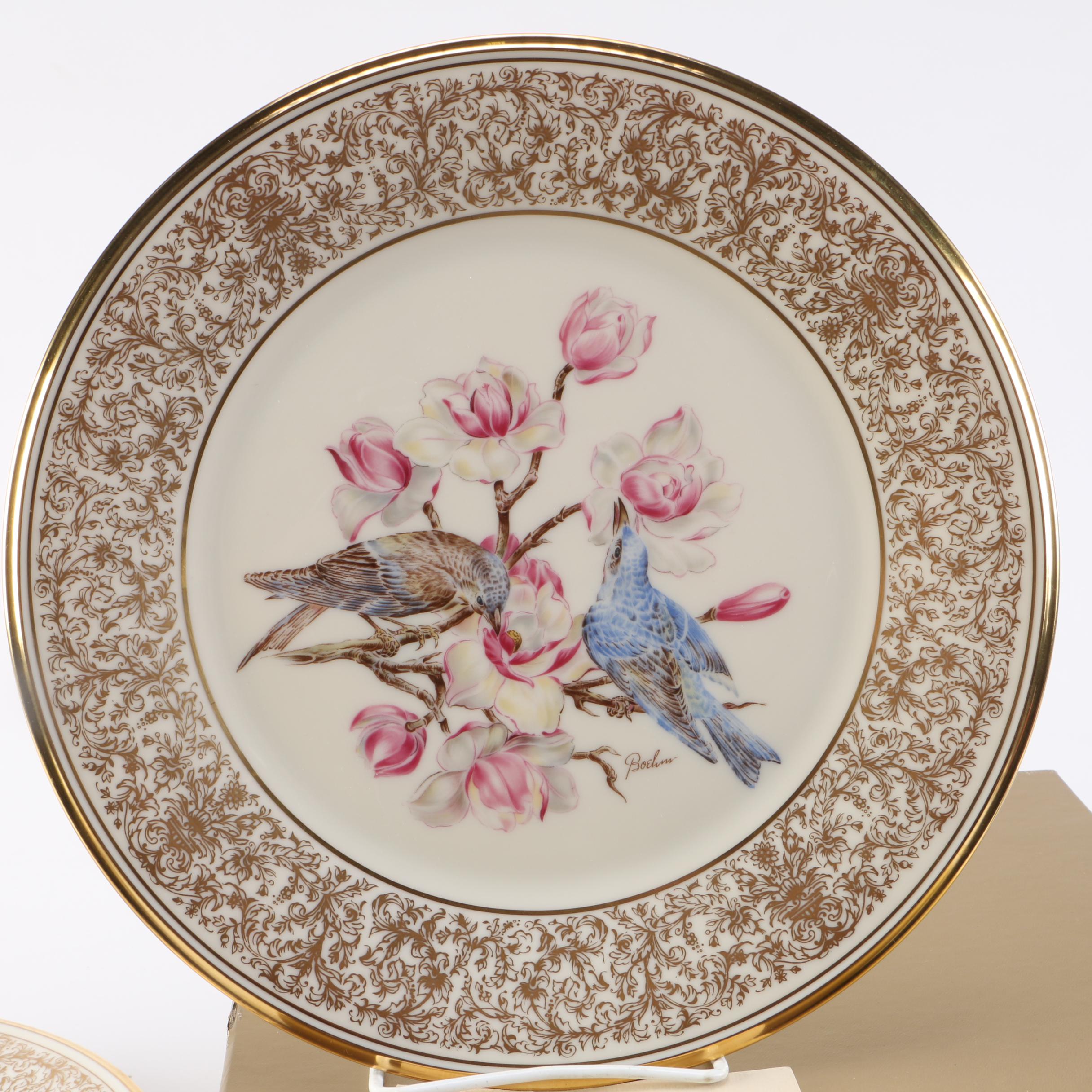 Lenox Limited Edition "Boehm Birds" Decorative Plates EBTH