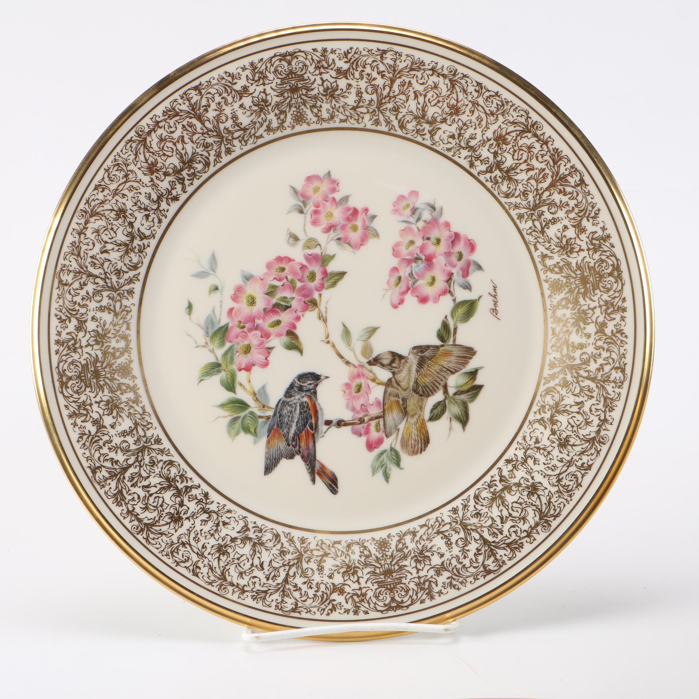 Lenox Limited Edition "Boehm Birds" Decorative Plates EBTH