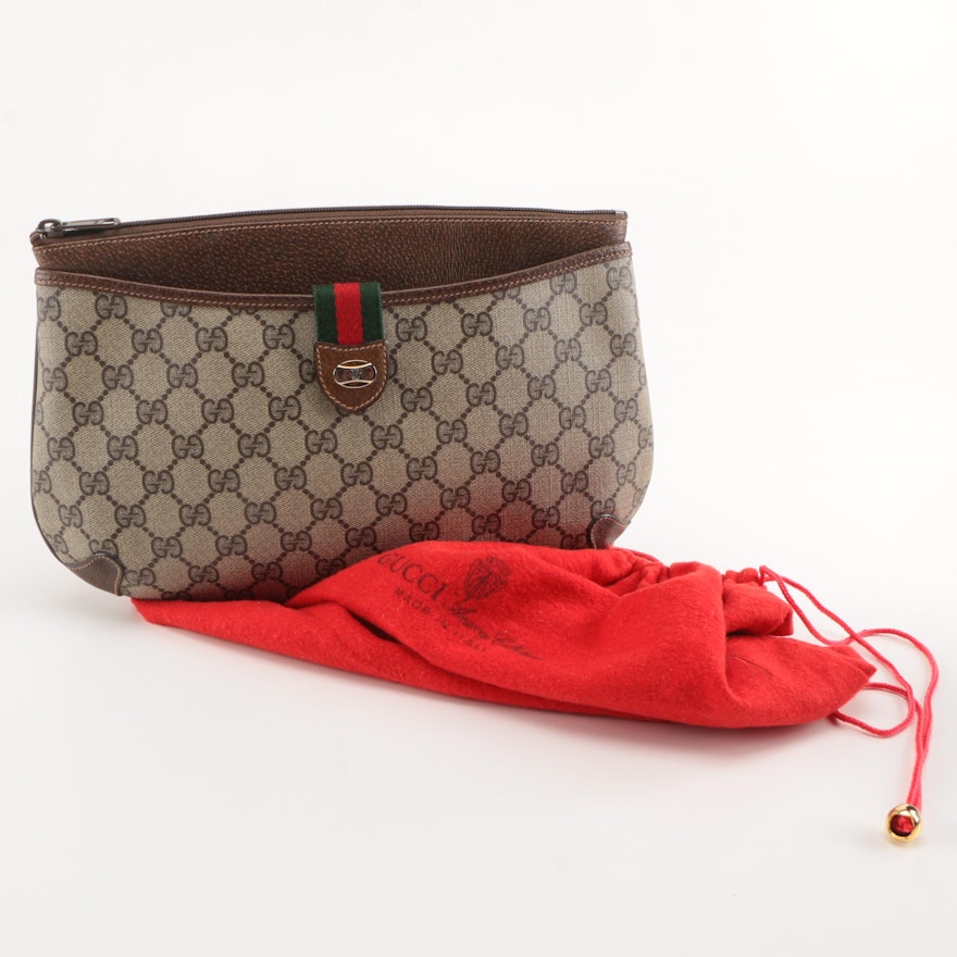Vintage Gucci Supreme Canvas Crossbody Bag : EBTH
