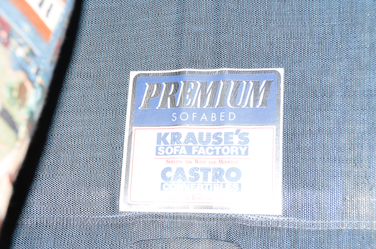 Route 66 Themed Sofa Bed by Krause's Sofa Factory EBTH