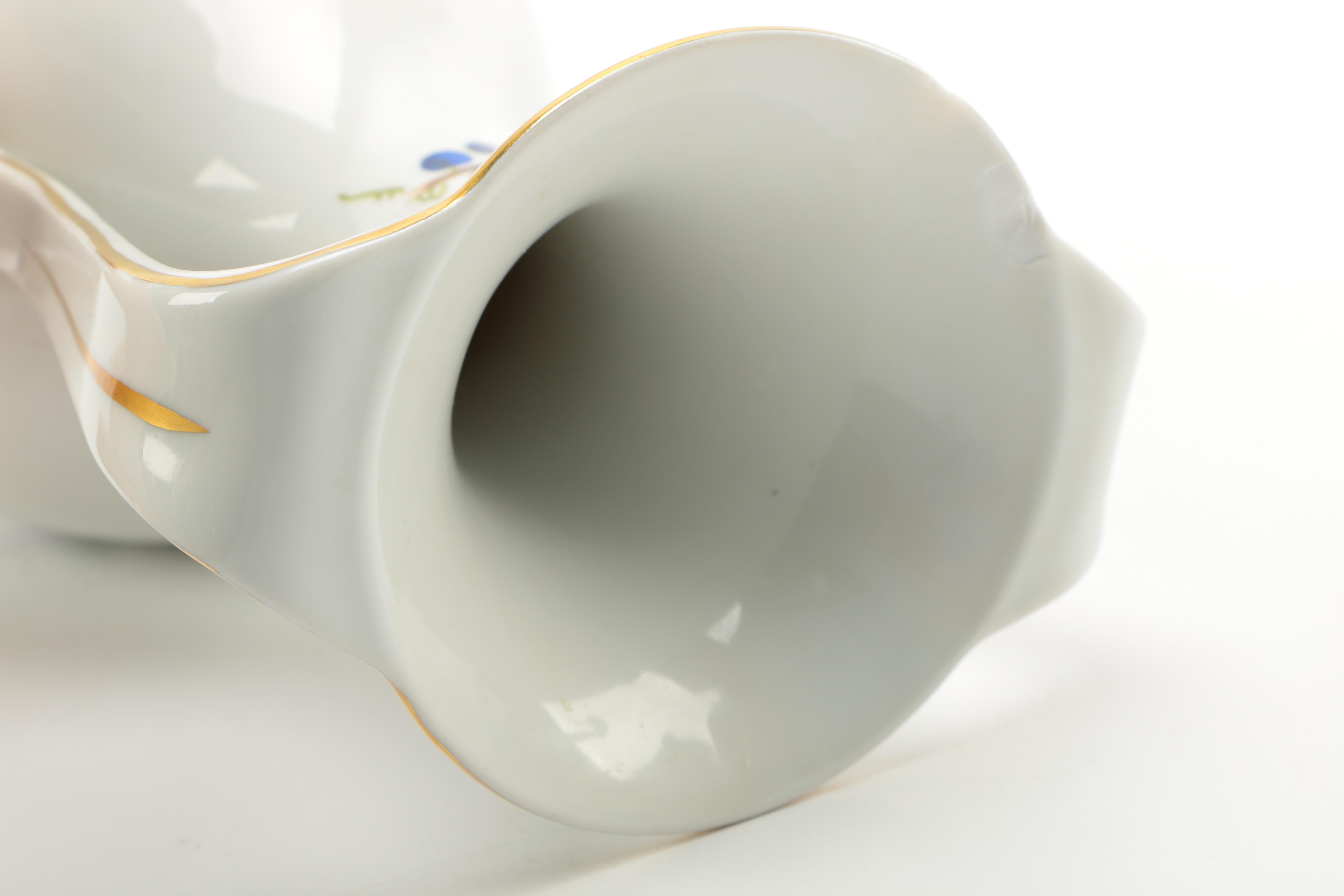 Herend "Fruits and Flowers" Porcelain Vase EBTH