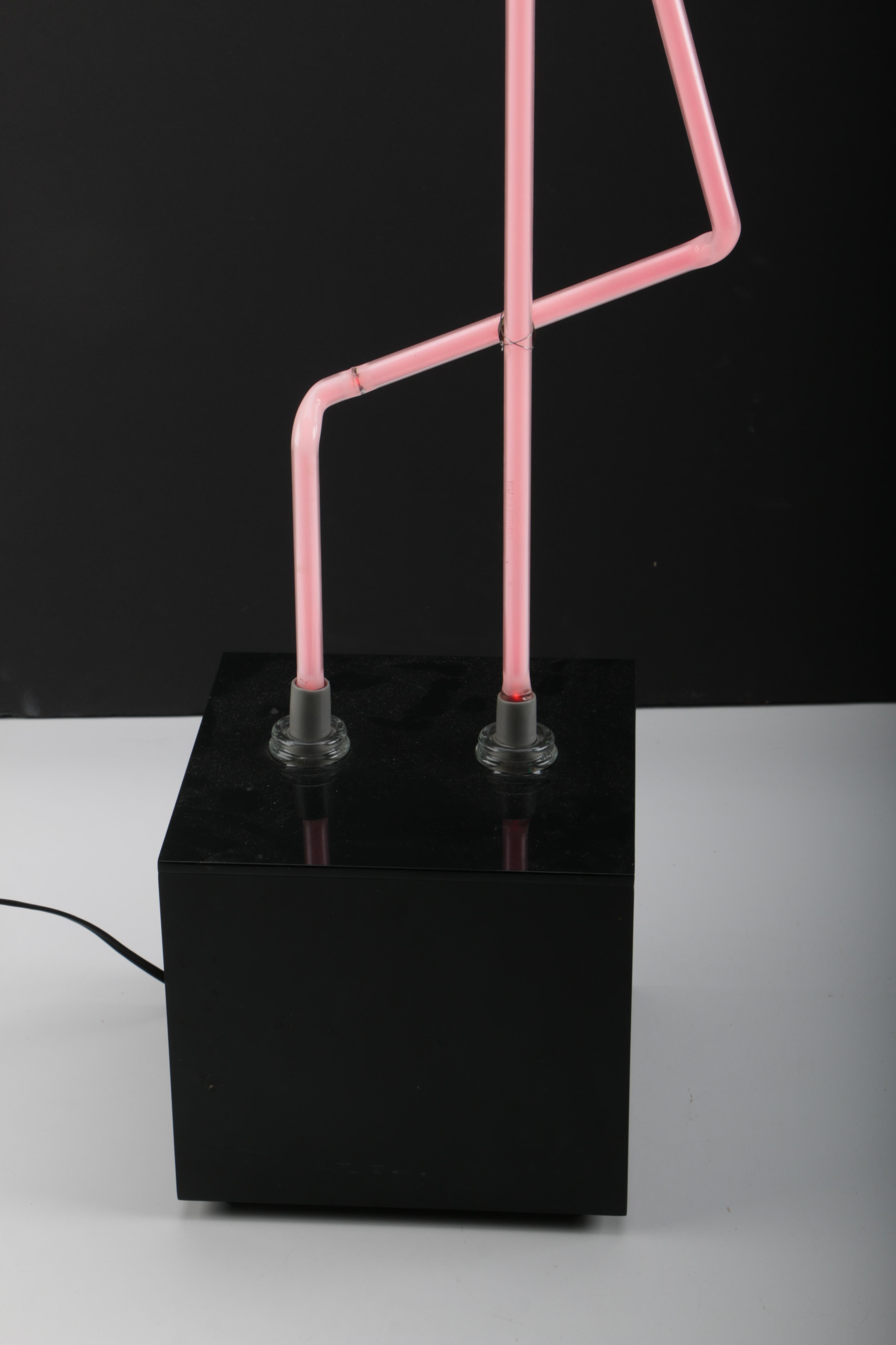 Neon Pink Flamingo Light | EBTH