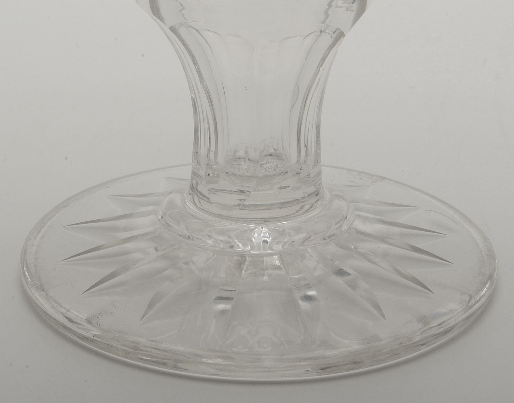 Etched Glass Compote EBTH